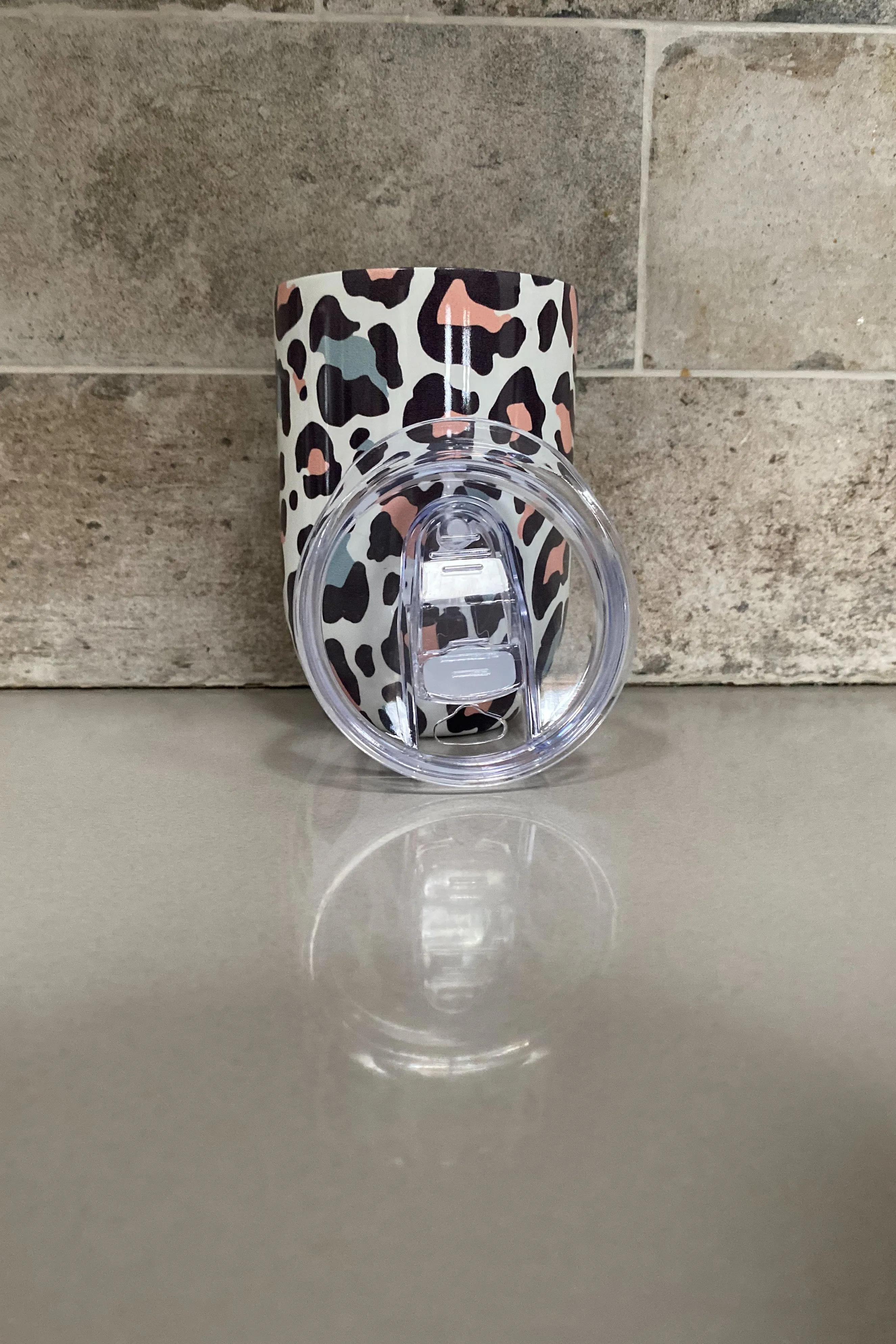 Animal Print Stainless Steel Wine Cup