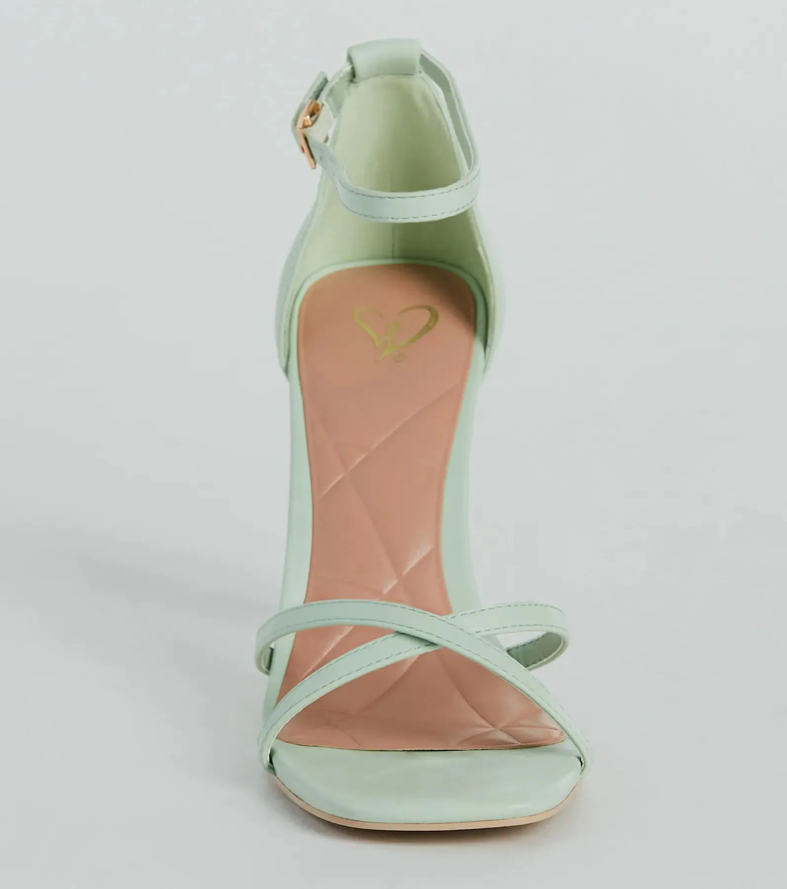 Being Pretty Strappy Faux Leather Block Heels