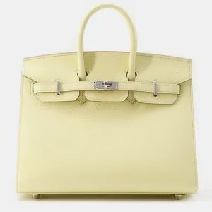 Birkin Sellier Jaune Milton Epsom Size 25