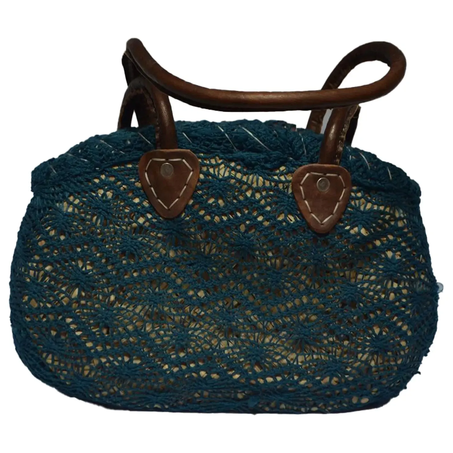 Biyadina Store Shoulder Bag Purse - Green Brown - Stylish & Functional Travel Accessory - Premium Calfskin Leather & Kilim - Multiple Compartments