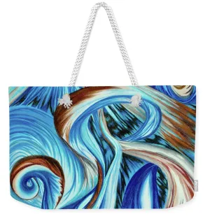 Blue Energy Burst - Weekender Tote Bag