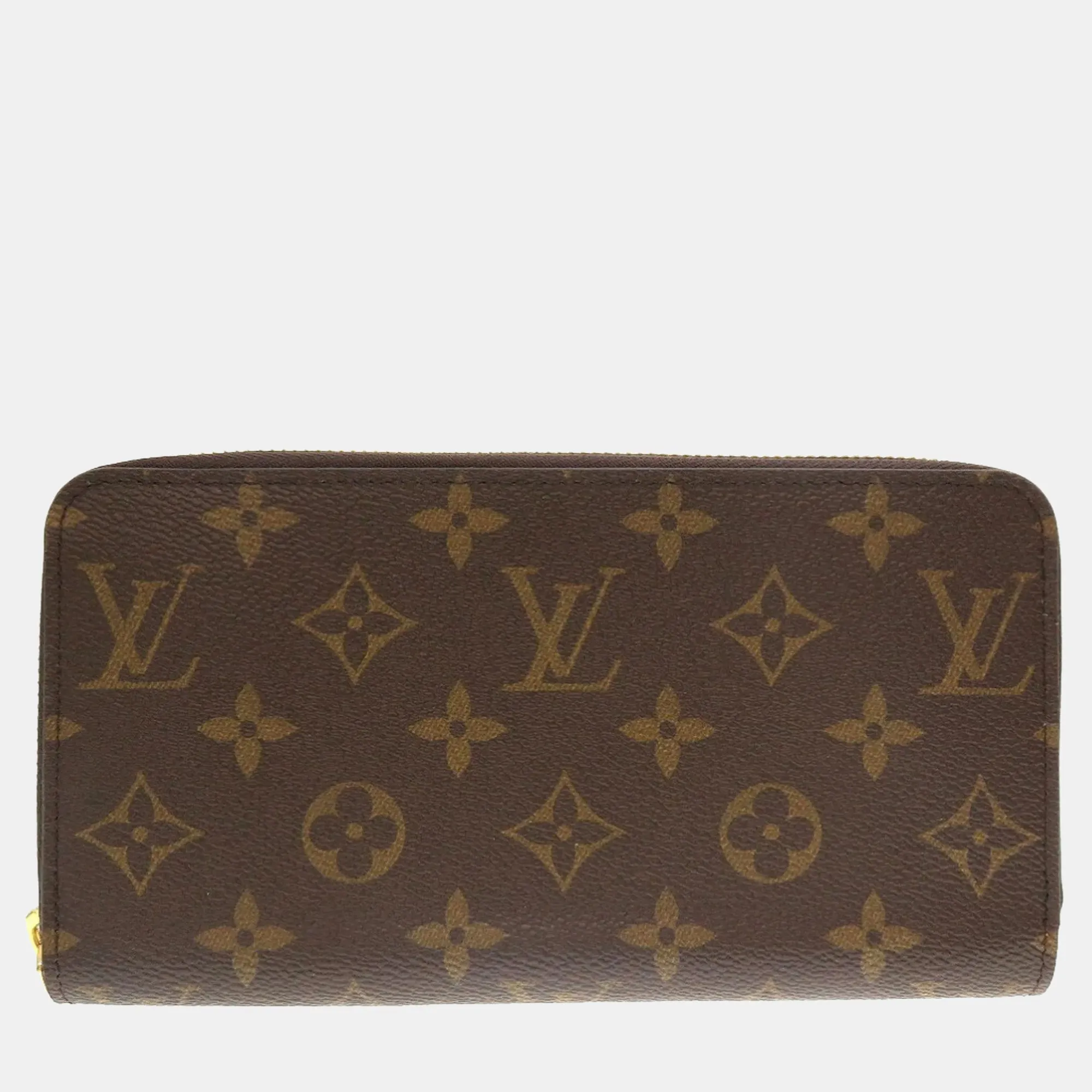 Brown Monogram Canvas Zippy Wallet