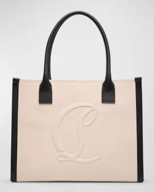 By My Side Large Canvas Tote Bag