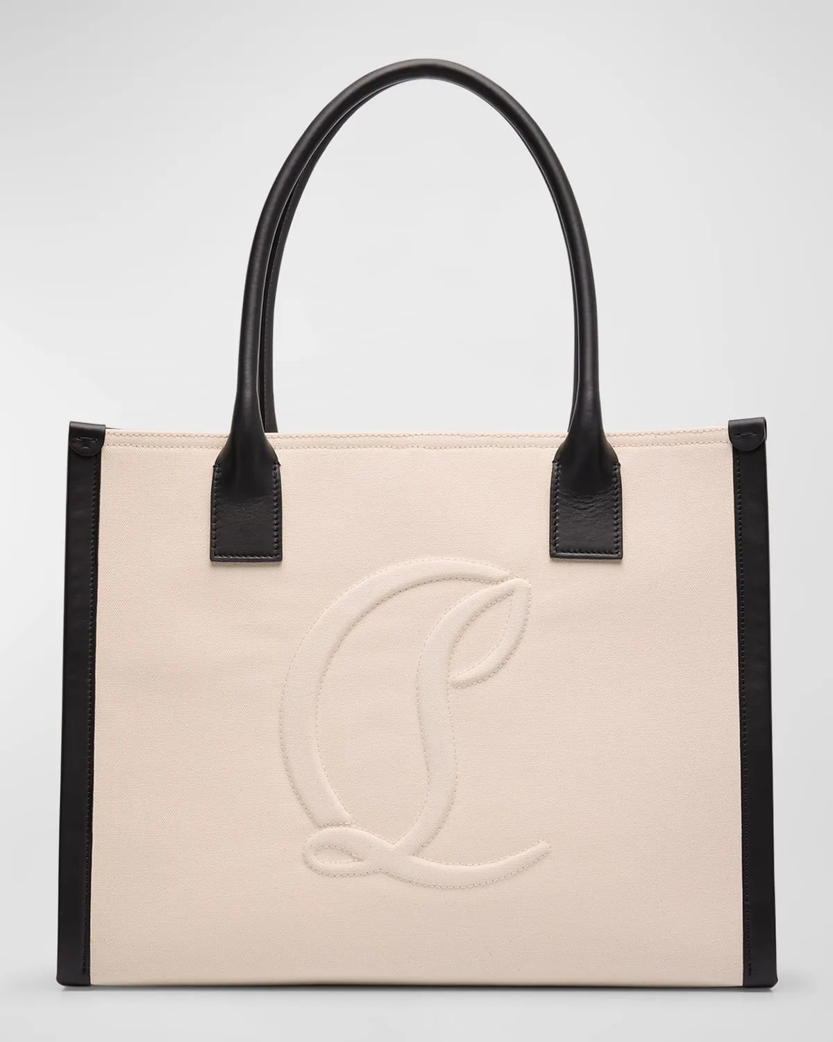 By My Side Large Canvas Tote Bag