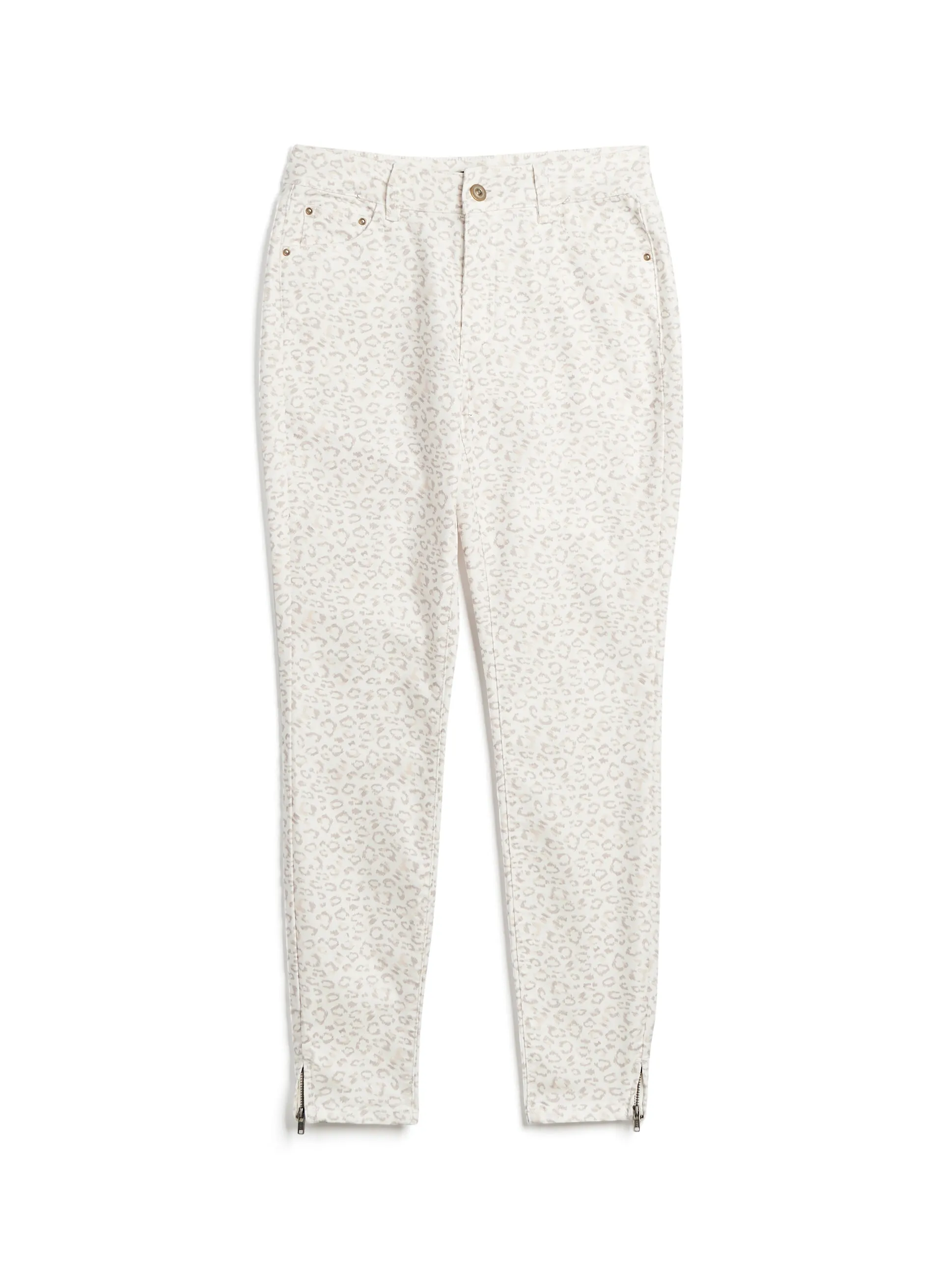 Charlie B - Animal Print Stretch Jeans