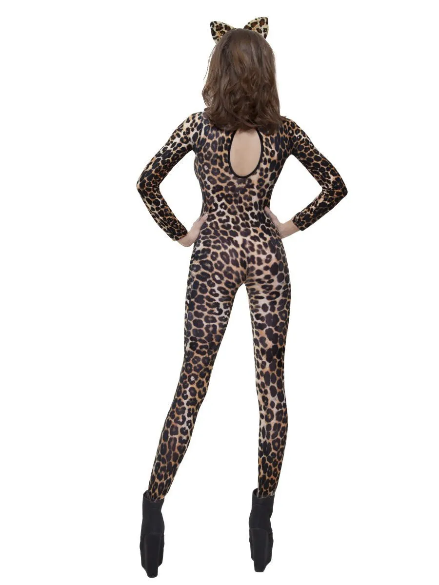 Cheetah Animal Print Bodysuit Costume