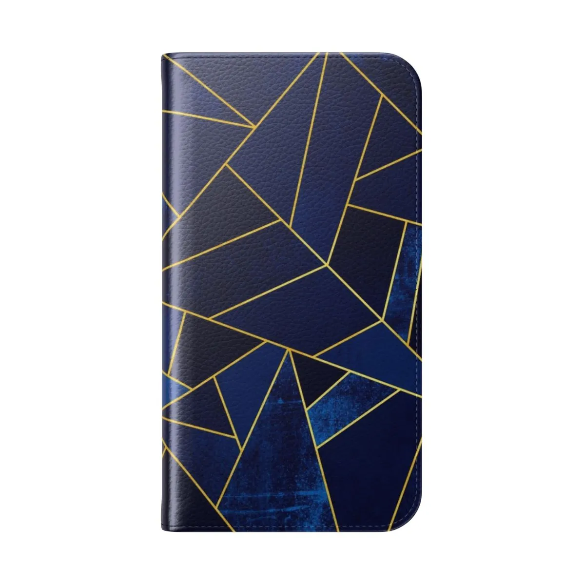 Chic Abstract Geometry Flip Cover Phone Case