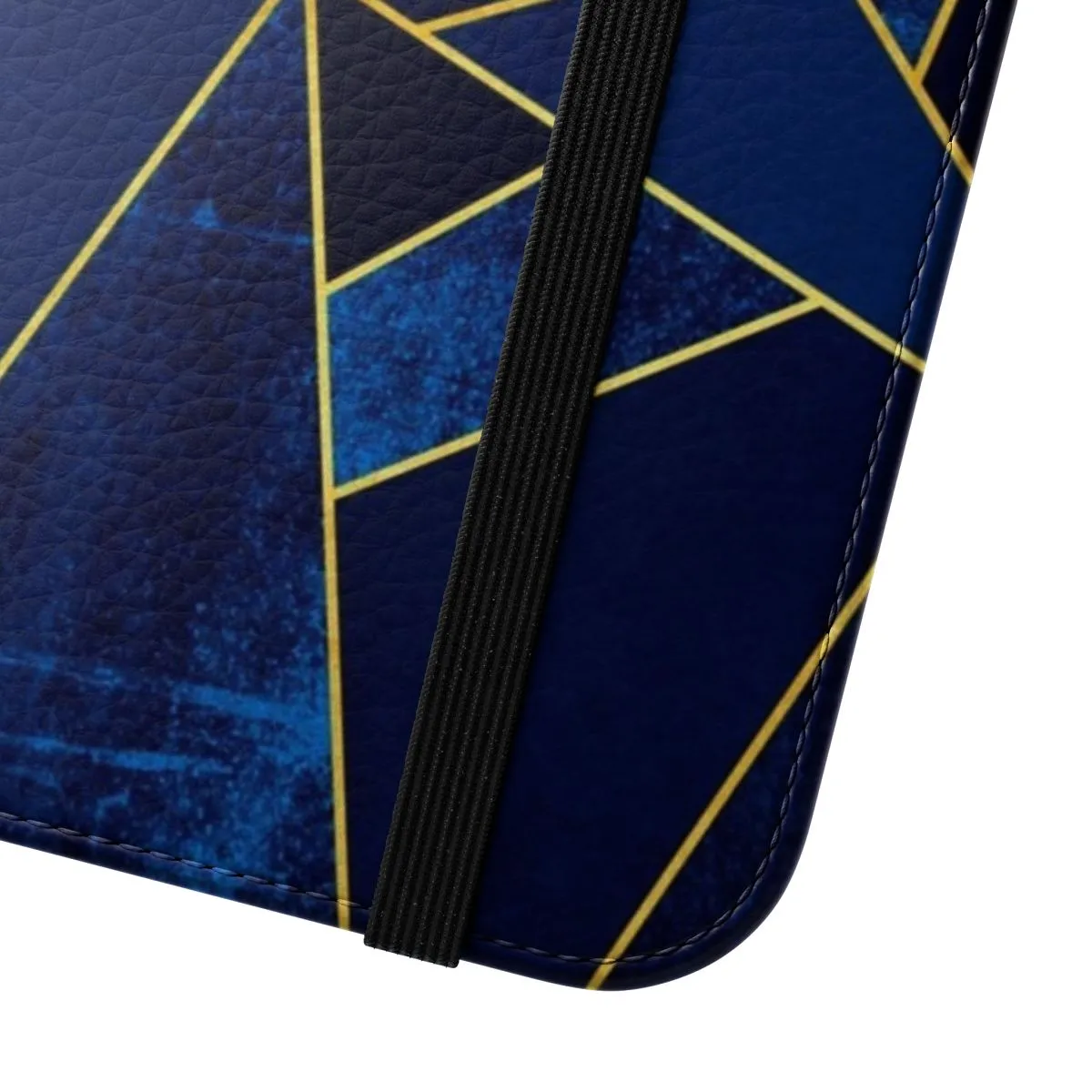 Chic Abstract Geometry Flip Cover Phone Case