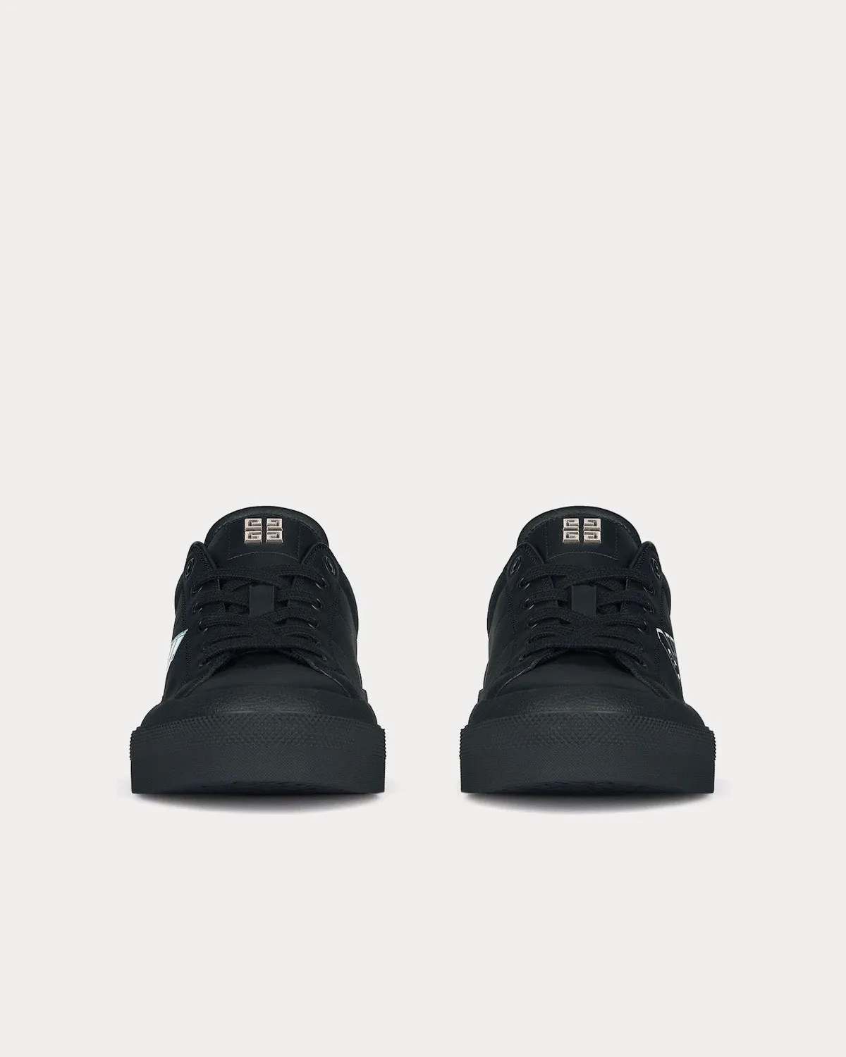 City Sport Leather Black / White Low Top Sneakers