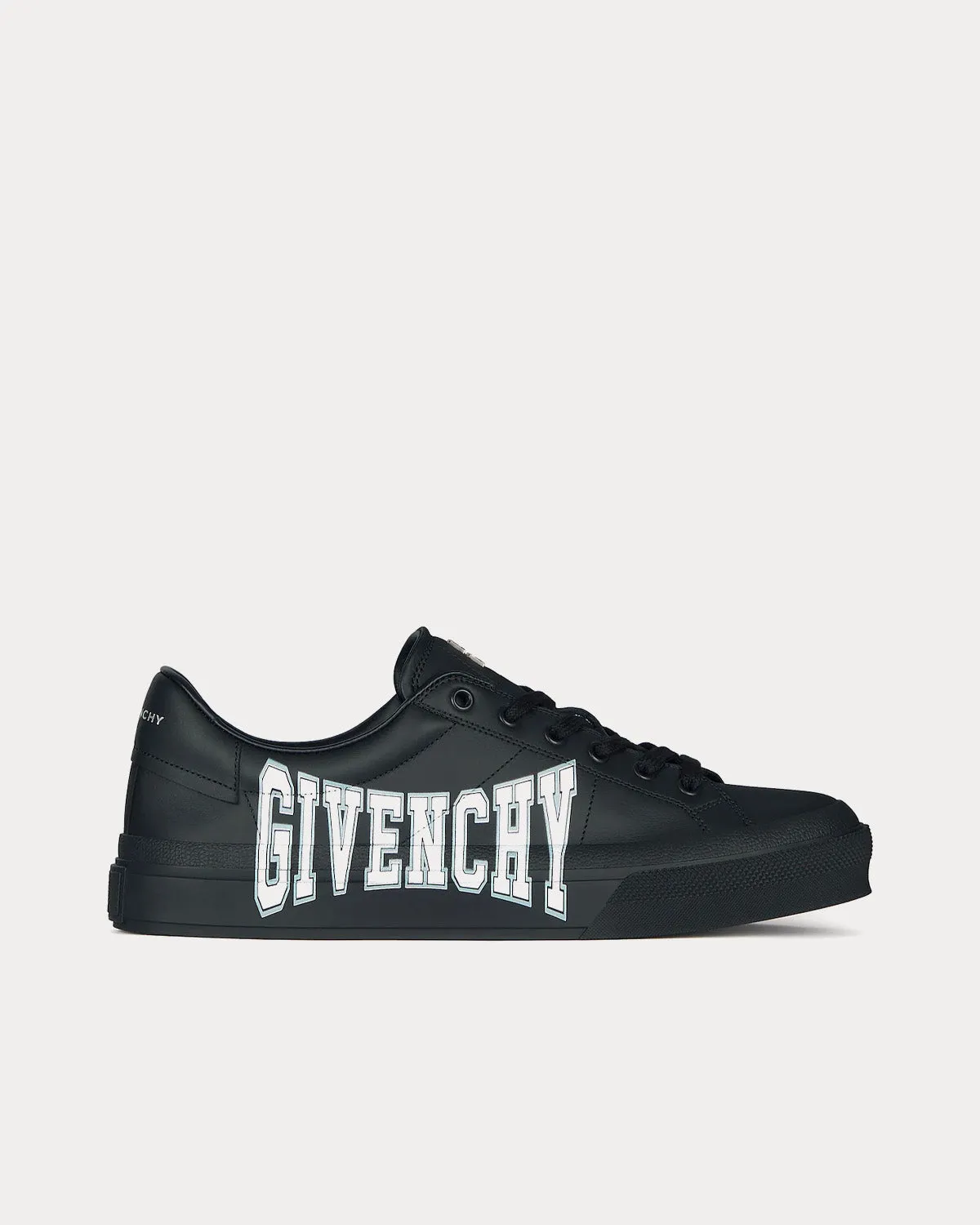 City Sport Leather Black / White Low Top Sneakers