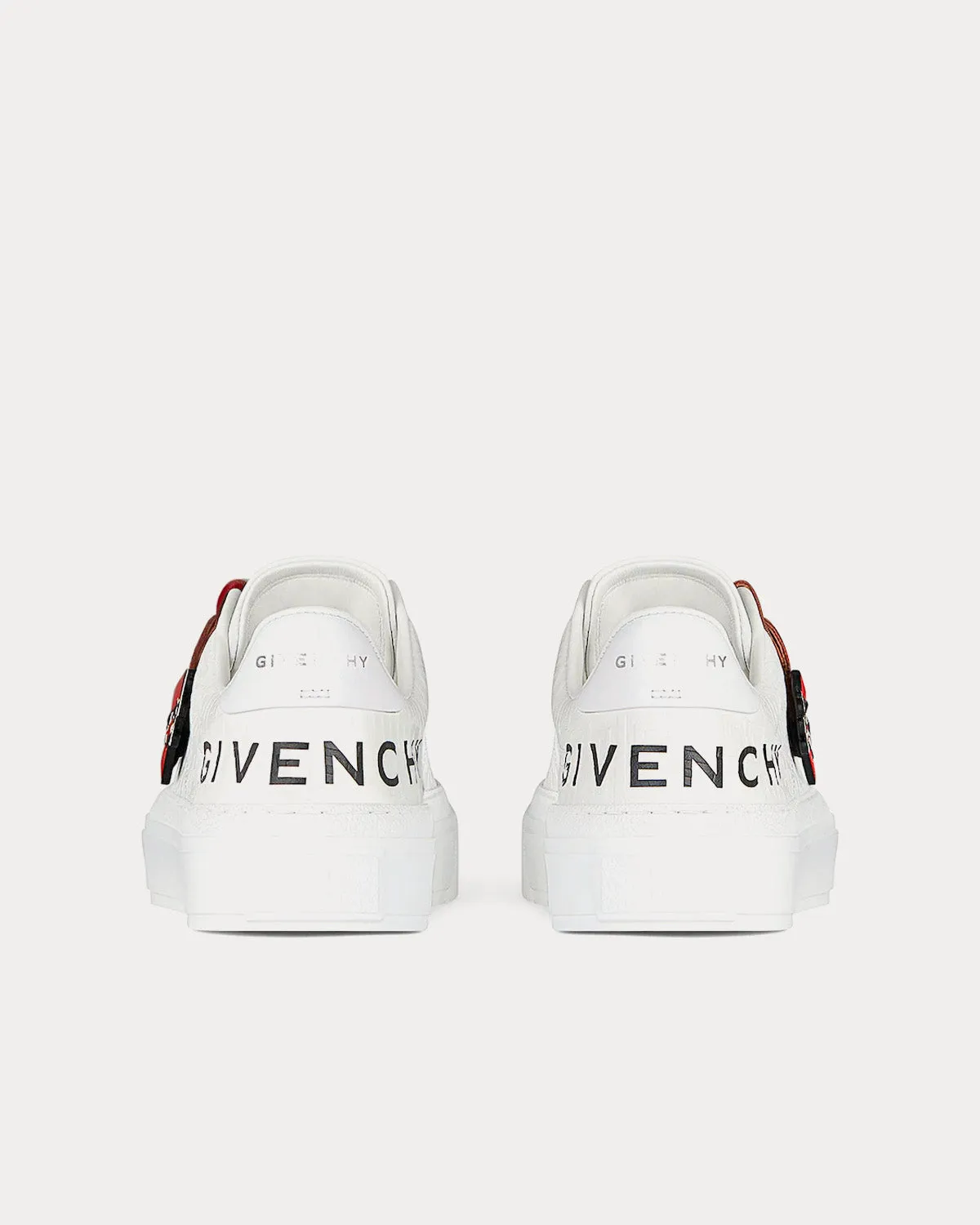 City Sport Oswald Leather White Low Top Sneakers
