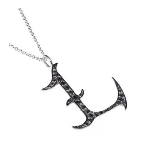 Diamond Initial L Pendant