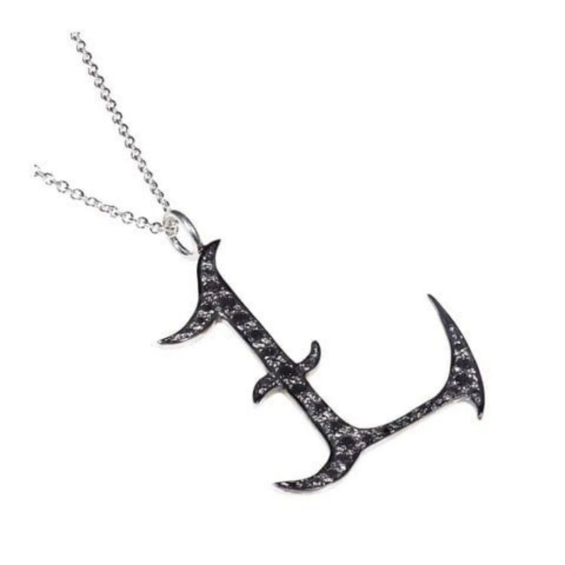 Diamond Initial L Pendant