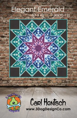 Elegant Emerald Downloadable Pattern