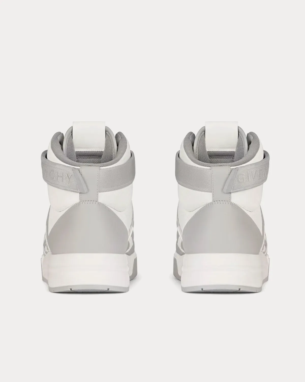 G4 Leather Grey / White High Top Sneakers