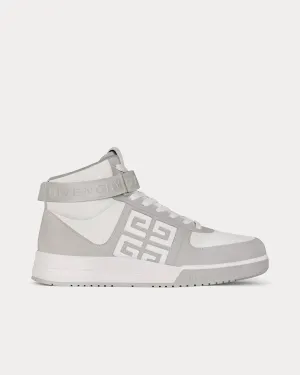 G4 Leather Grey / White High Top Sneakers
