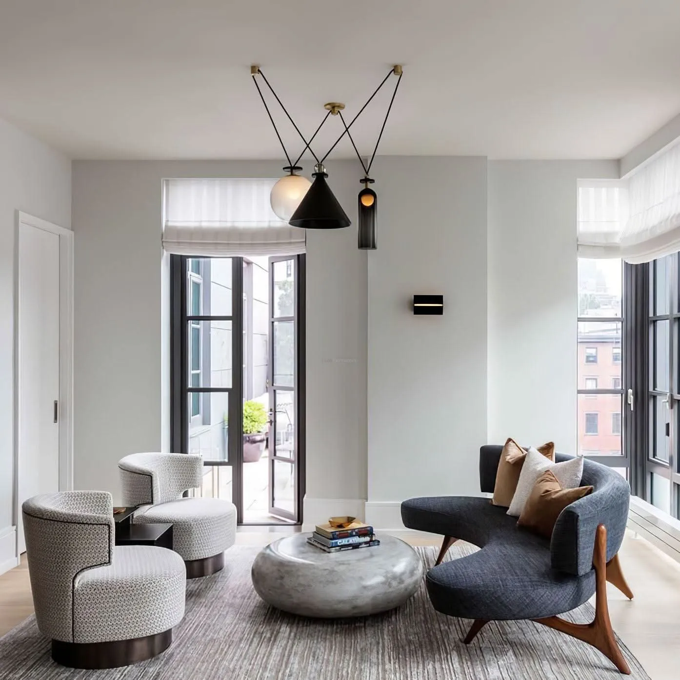 Geometric Art Modern Chandelier