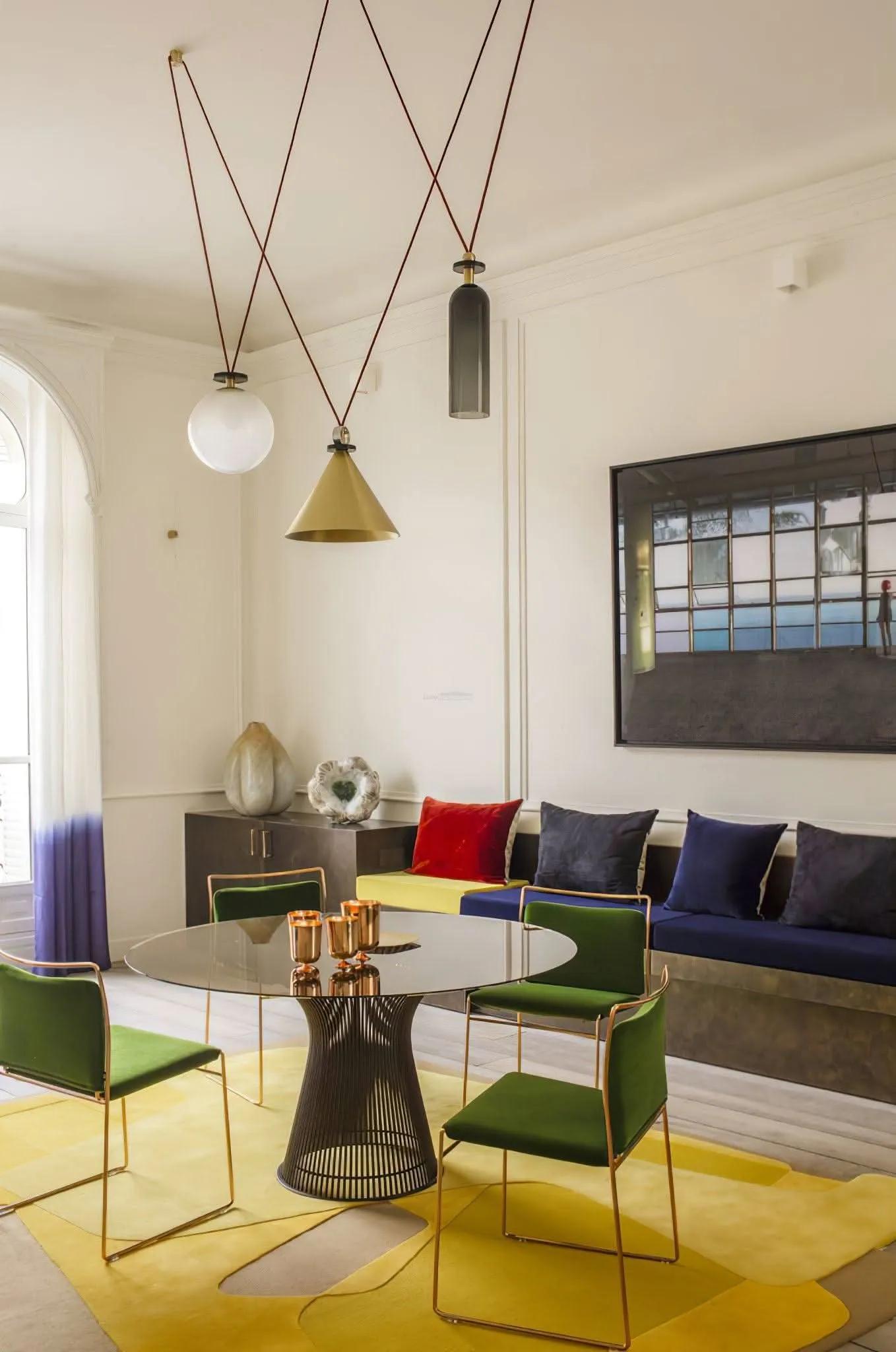 Geometric Art Modern Chandelier