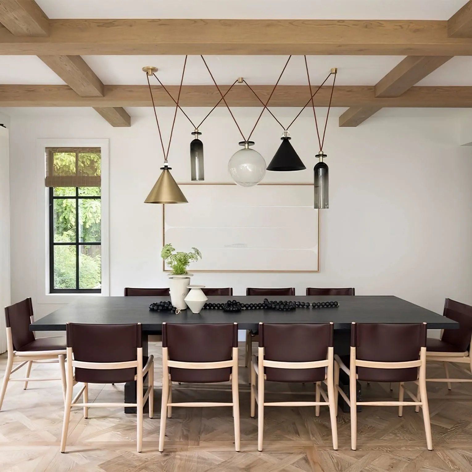 Geometric Art Modern Chandelier