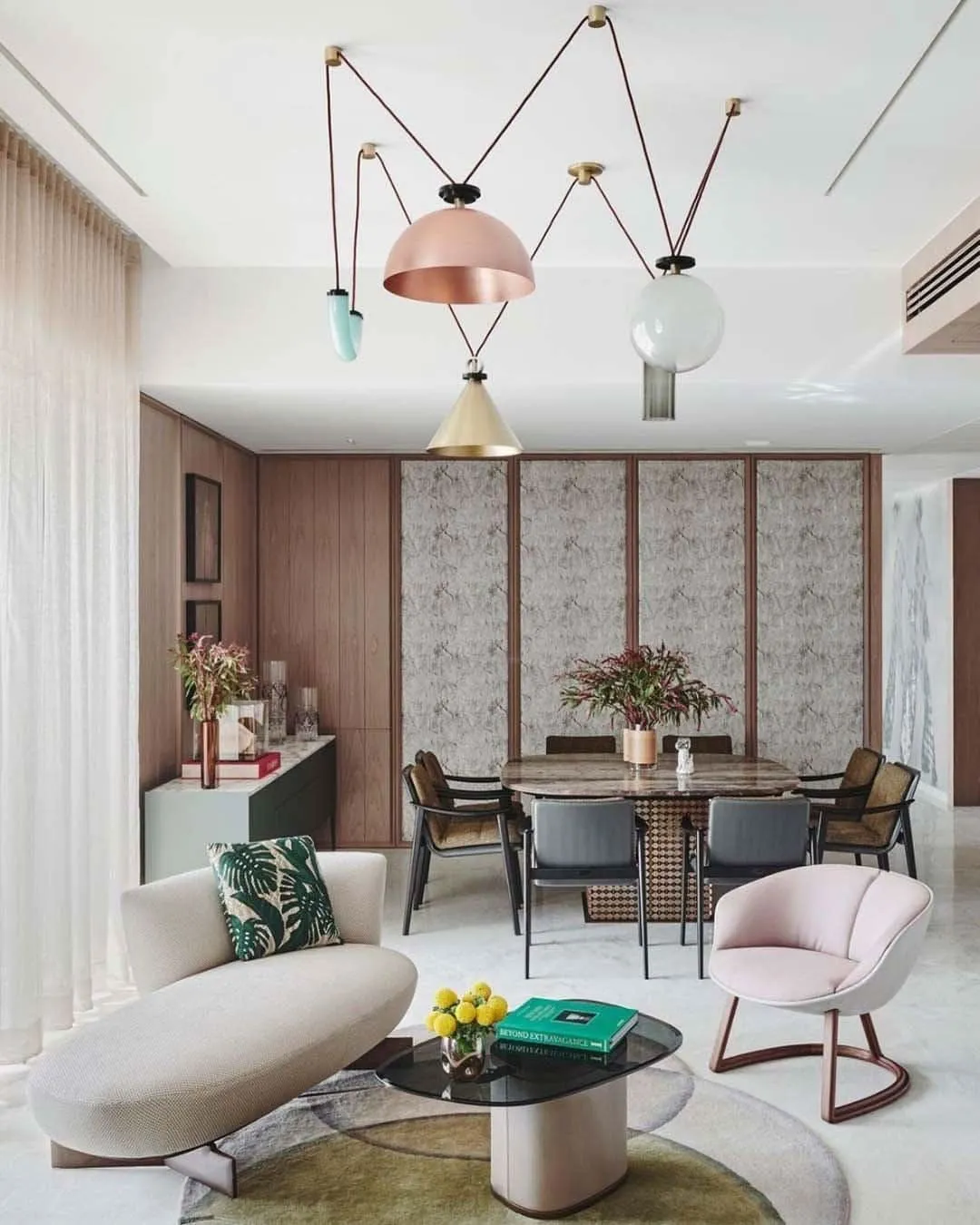 Geometric Art Modern Chandelier