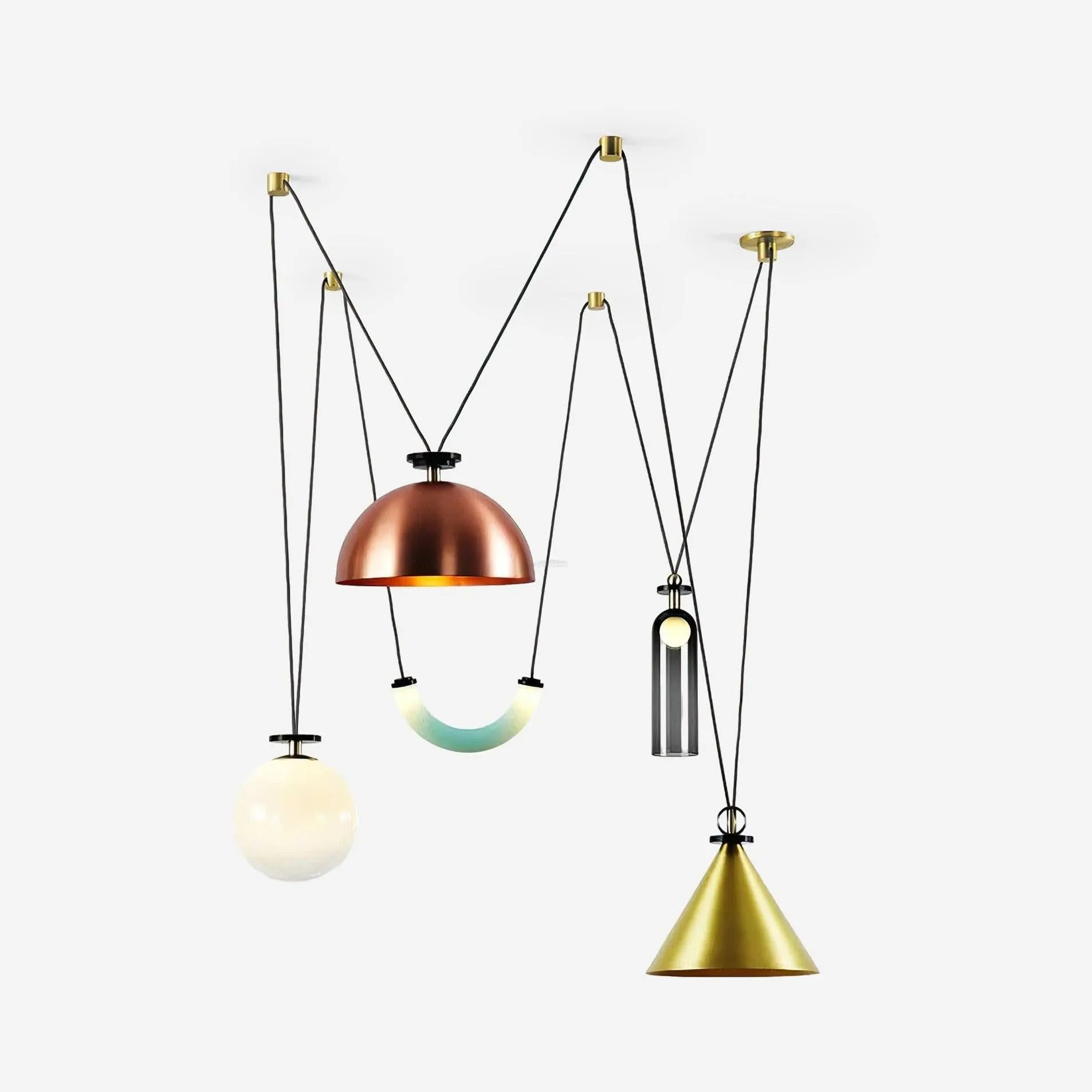 Geometric Art Modern Chandelier