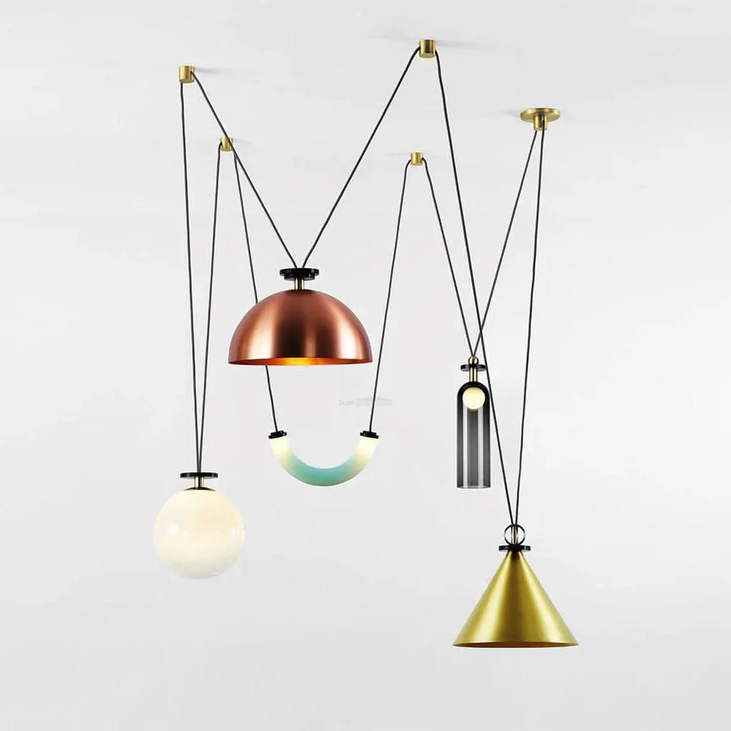 Geometric Art Modern Chandelier