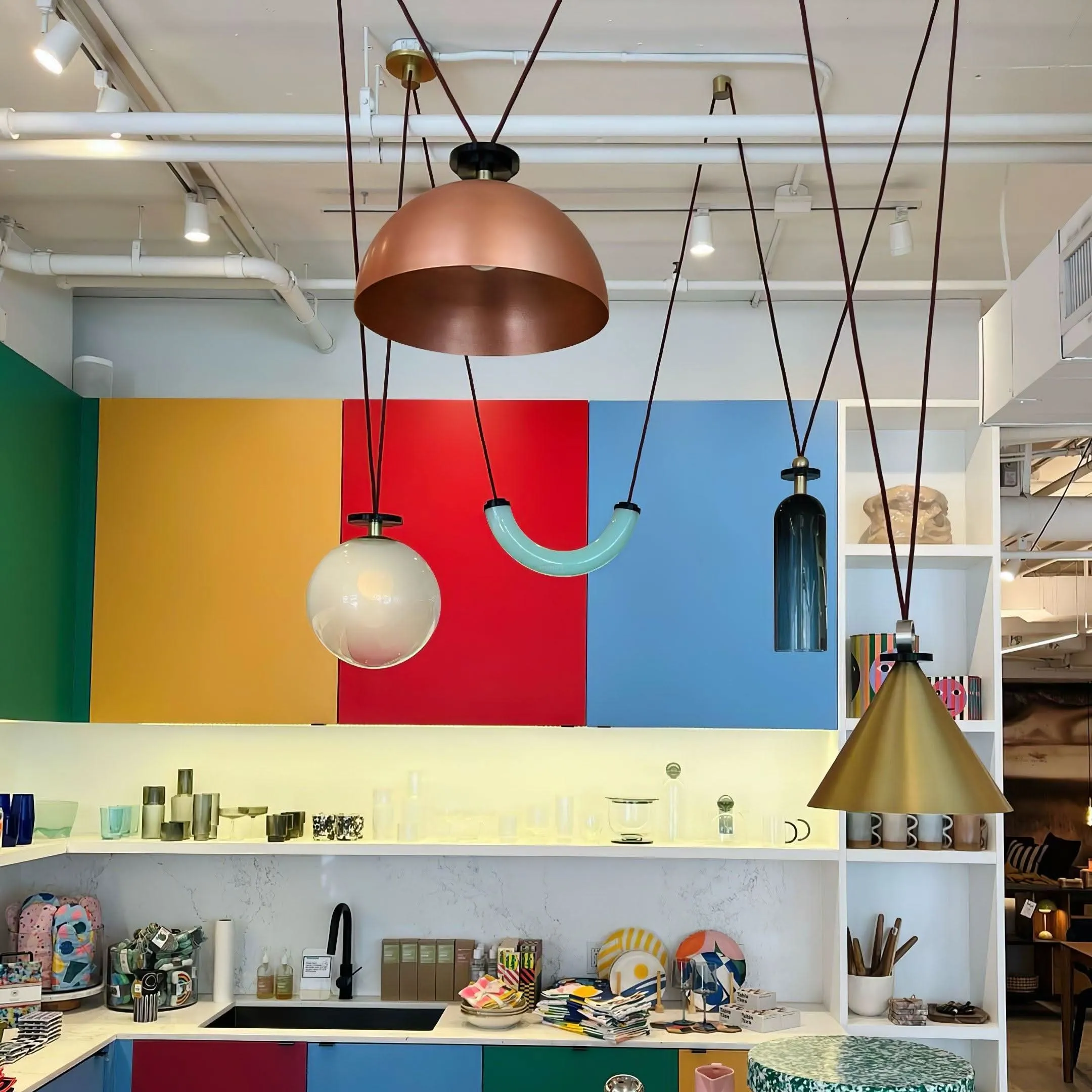 Geometric Art Modern Chandelier