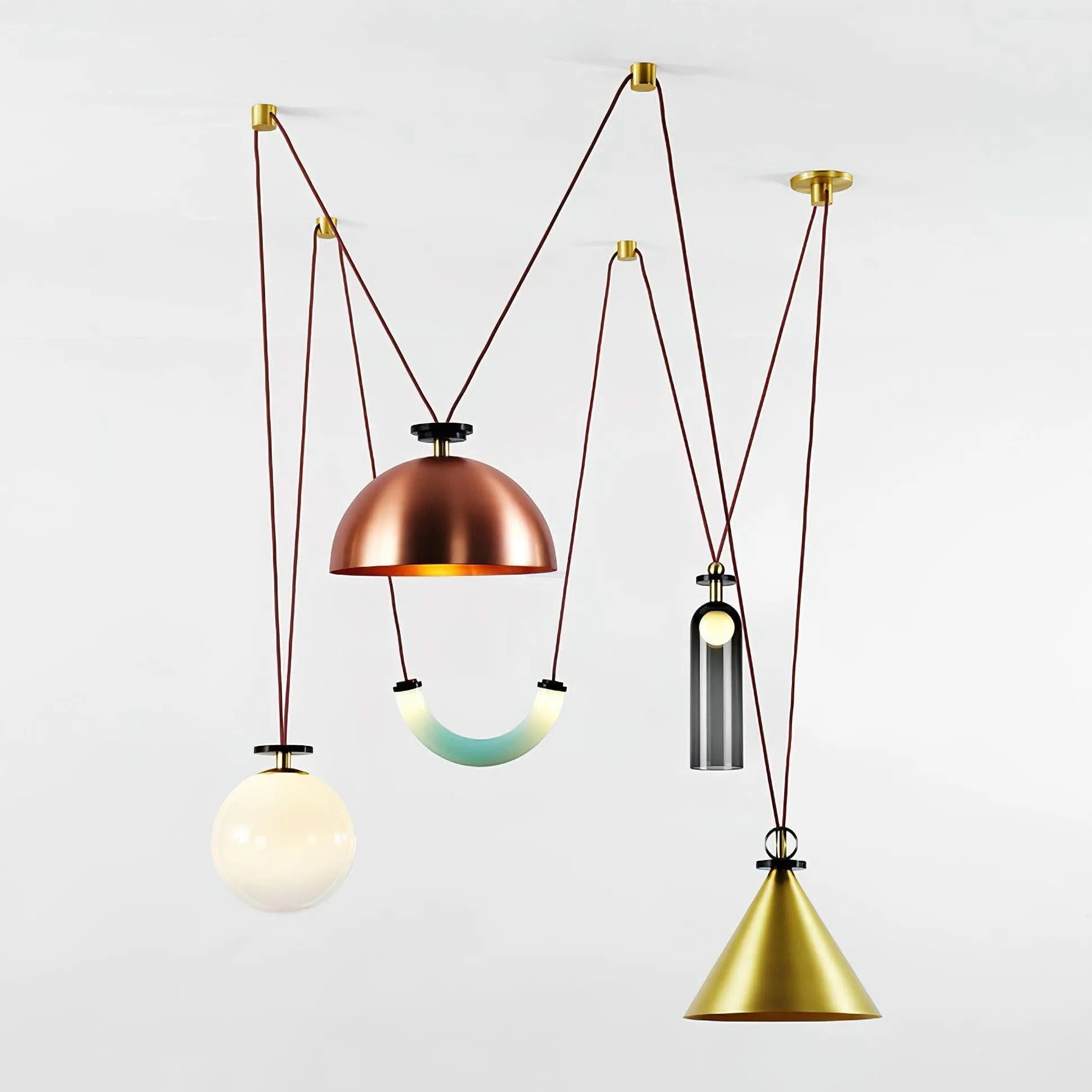 Geometric Art Modern Chandelier
