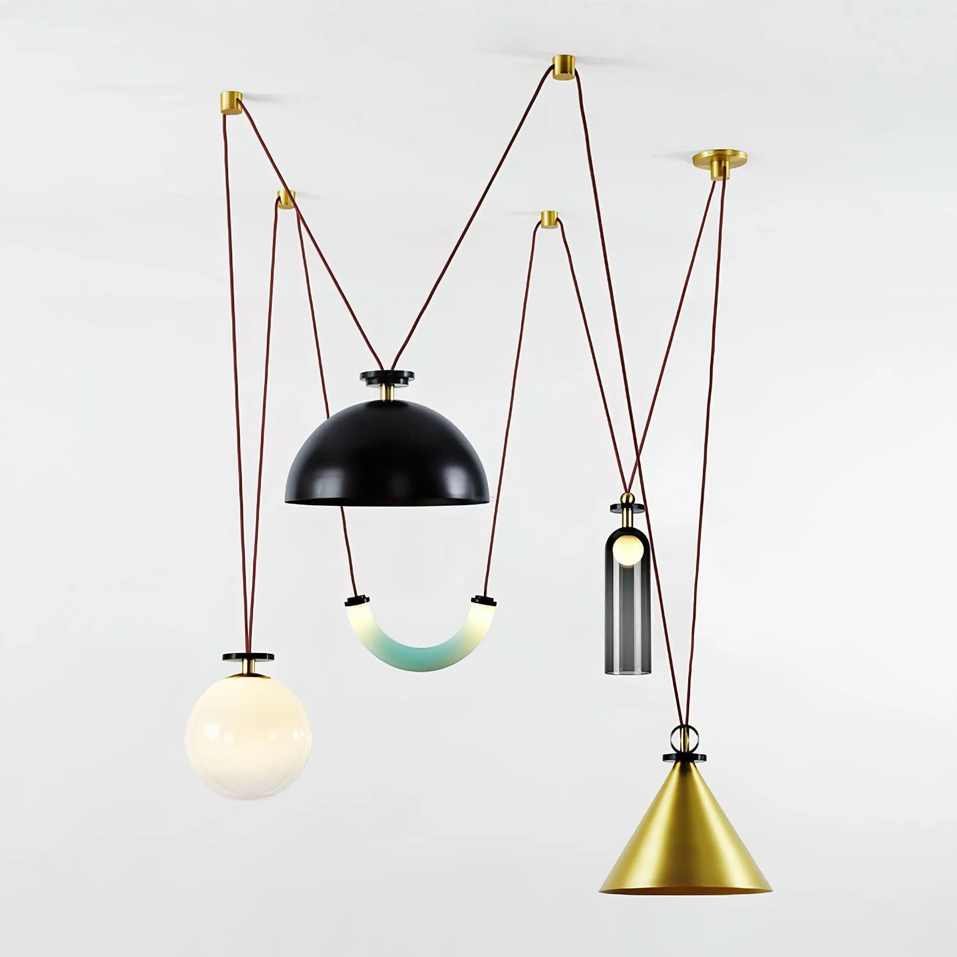 Geometric Art Modern Chandelier