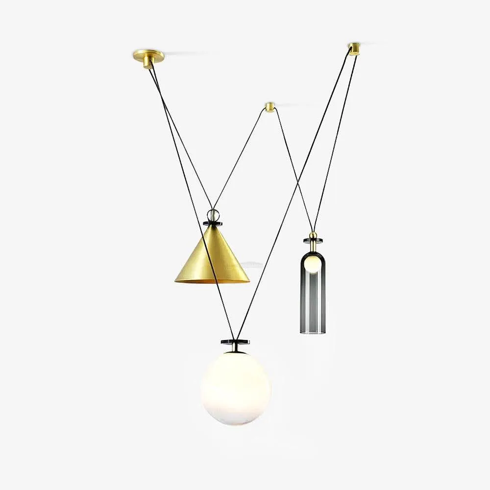 Geometric Art Modern Chandelier
