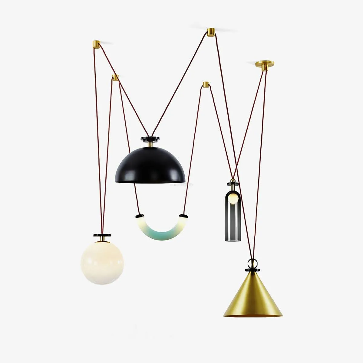 Geometric Art Modern Chandelier