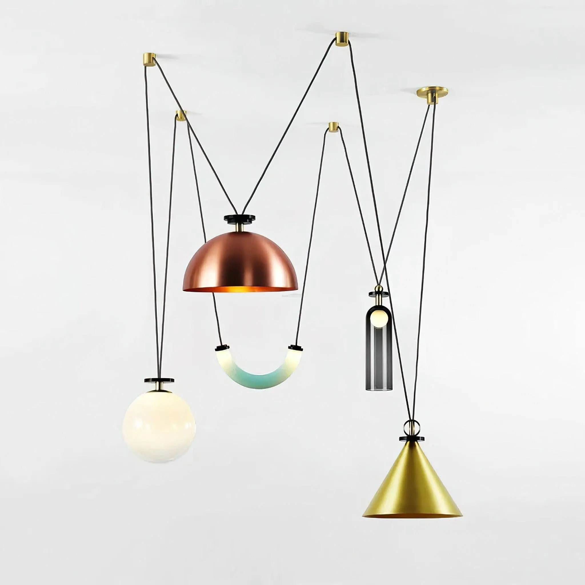 Geometric Art Modern Chandelier