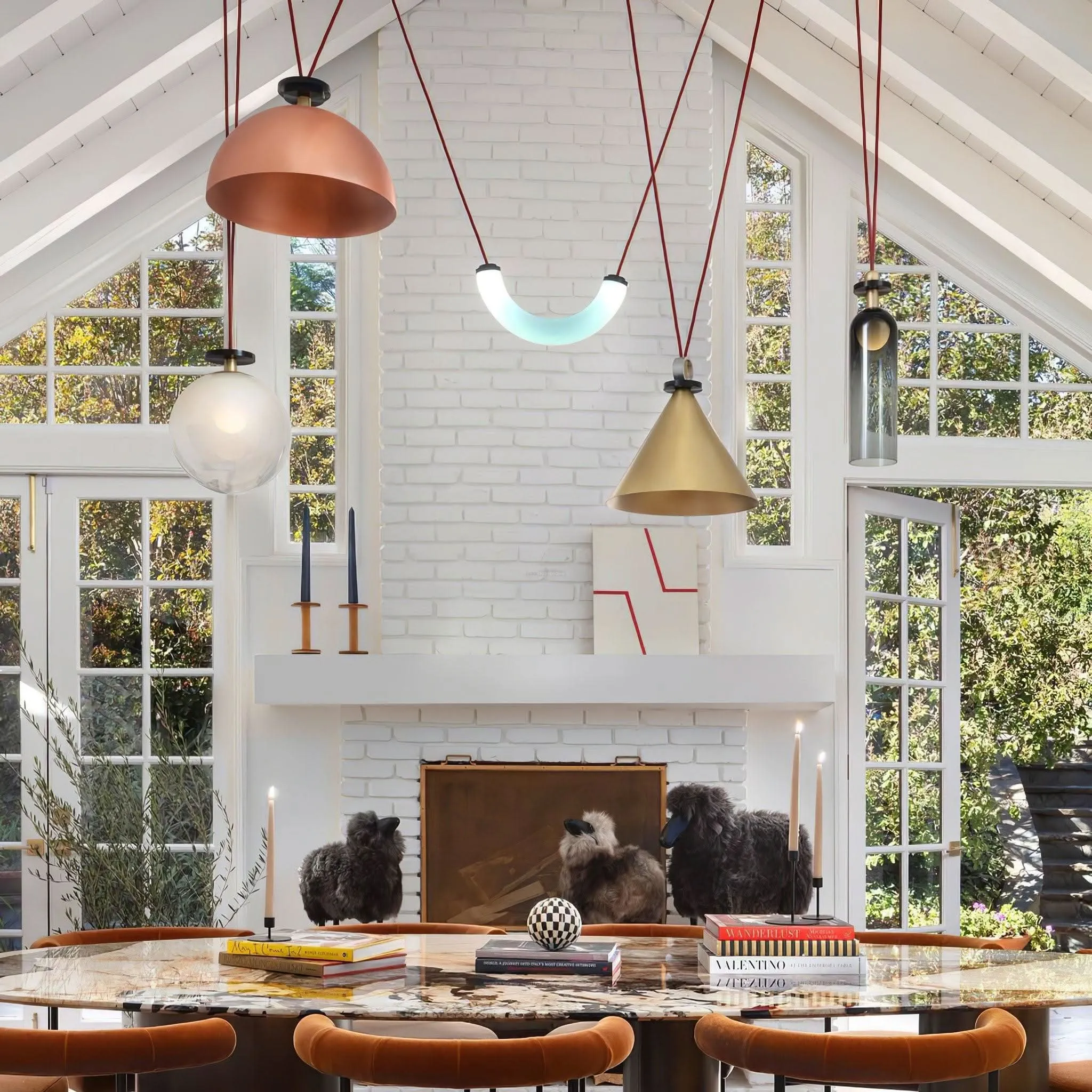 Geometric Art Modern Chandelier