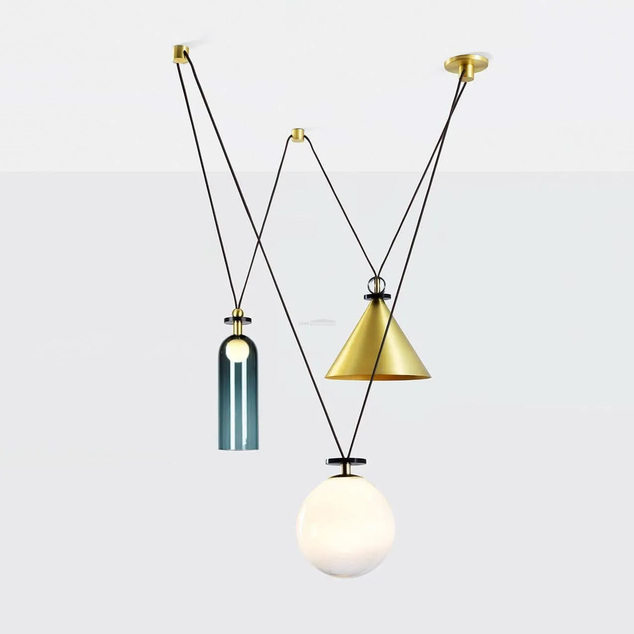 Geometric Art Modern Chandelier