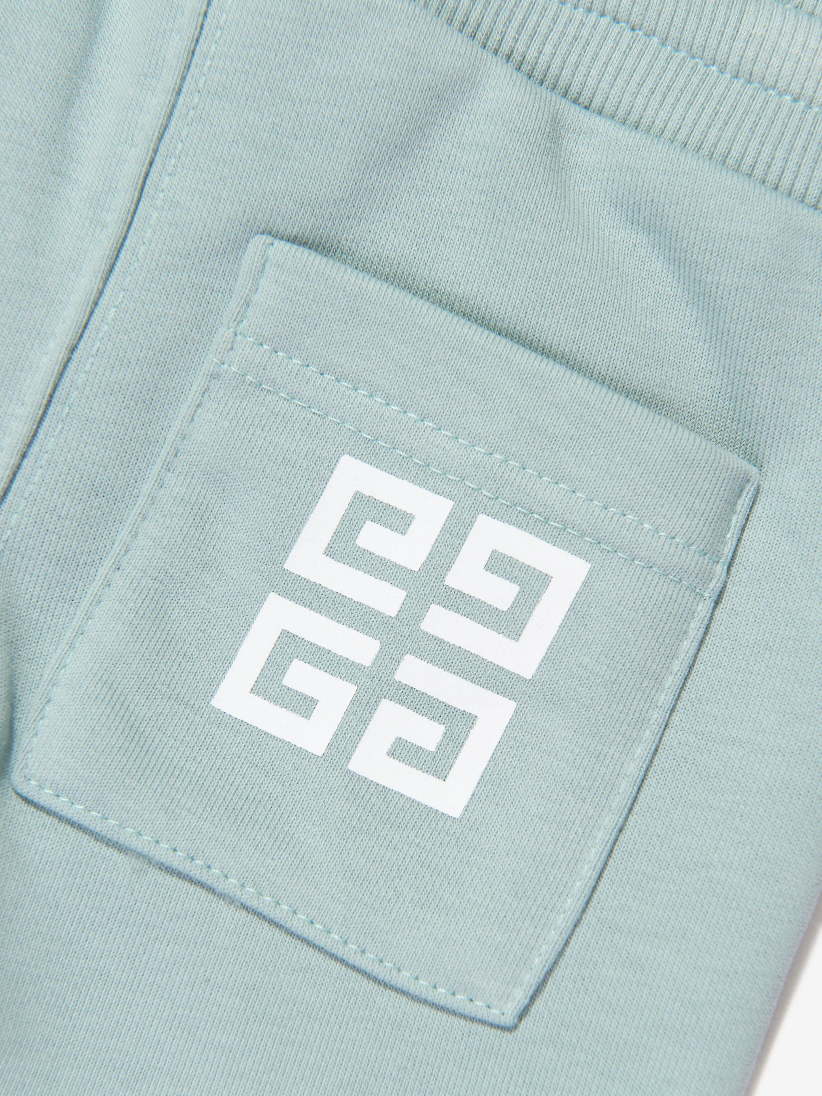 Givenchy Baby Boys Logo Shorts in Blue