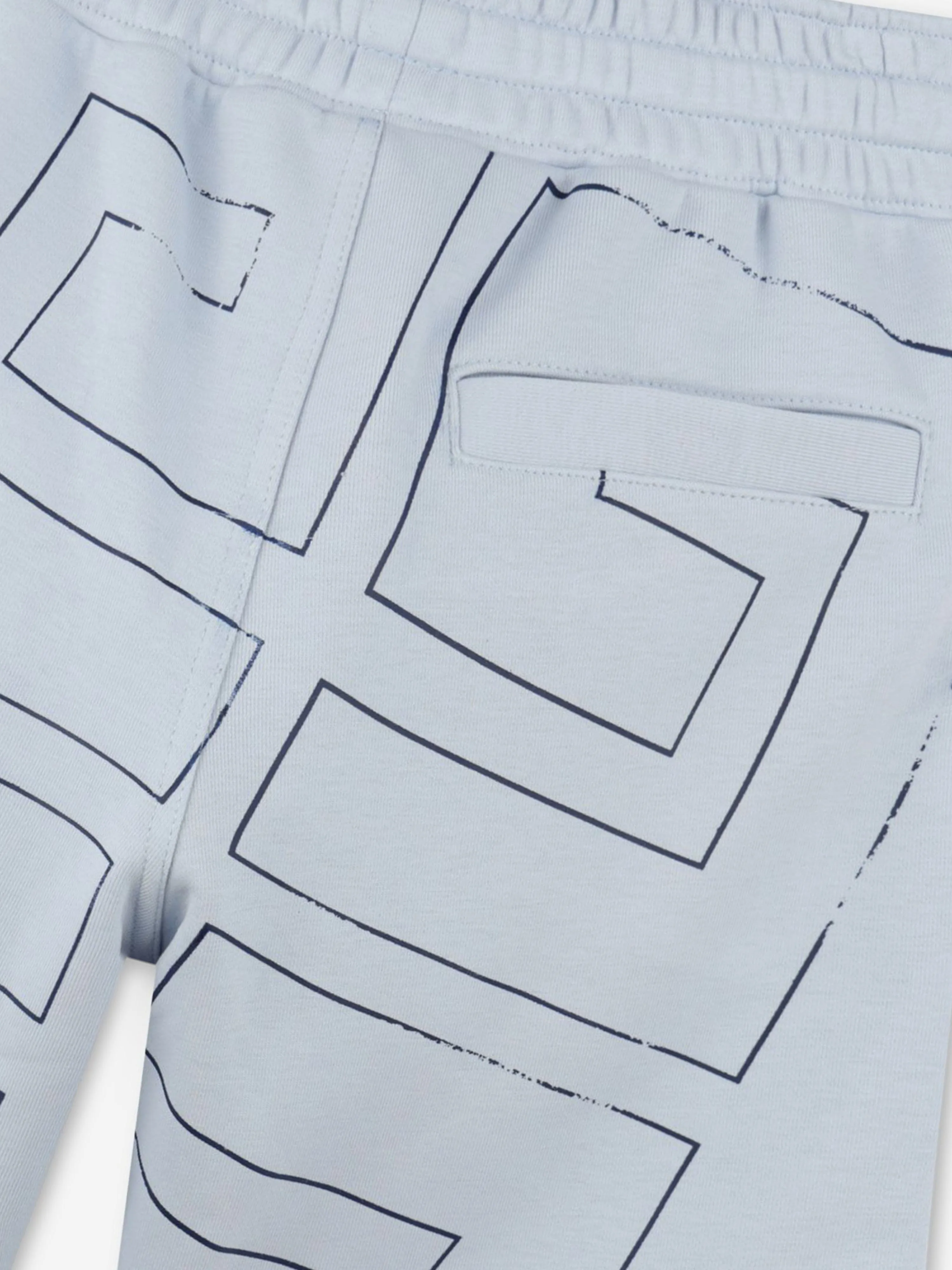 Givenchy Boys Logo Shorts in Blue