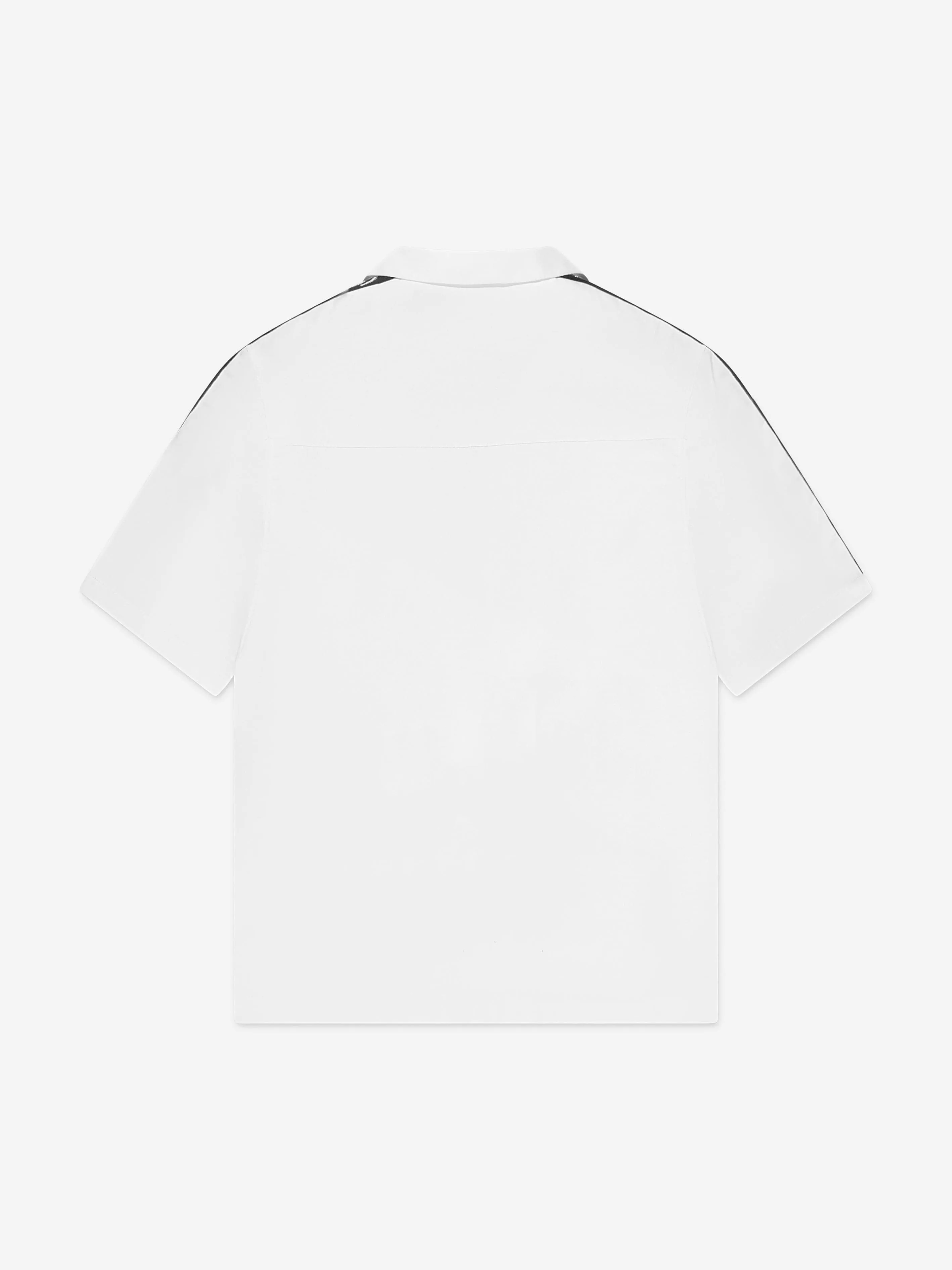 Givenchy Boys Zip Front Shirt in White