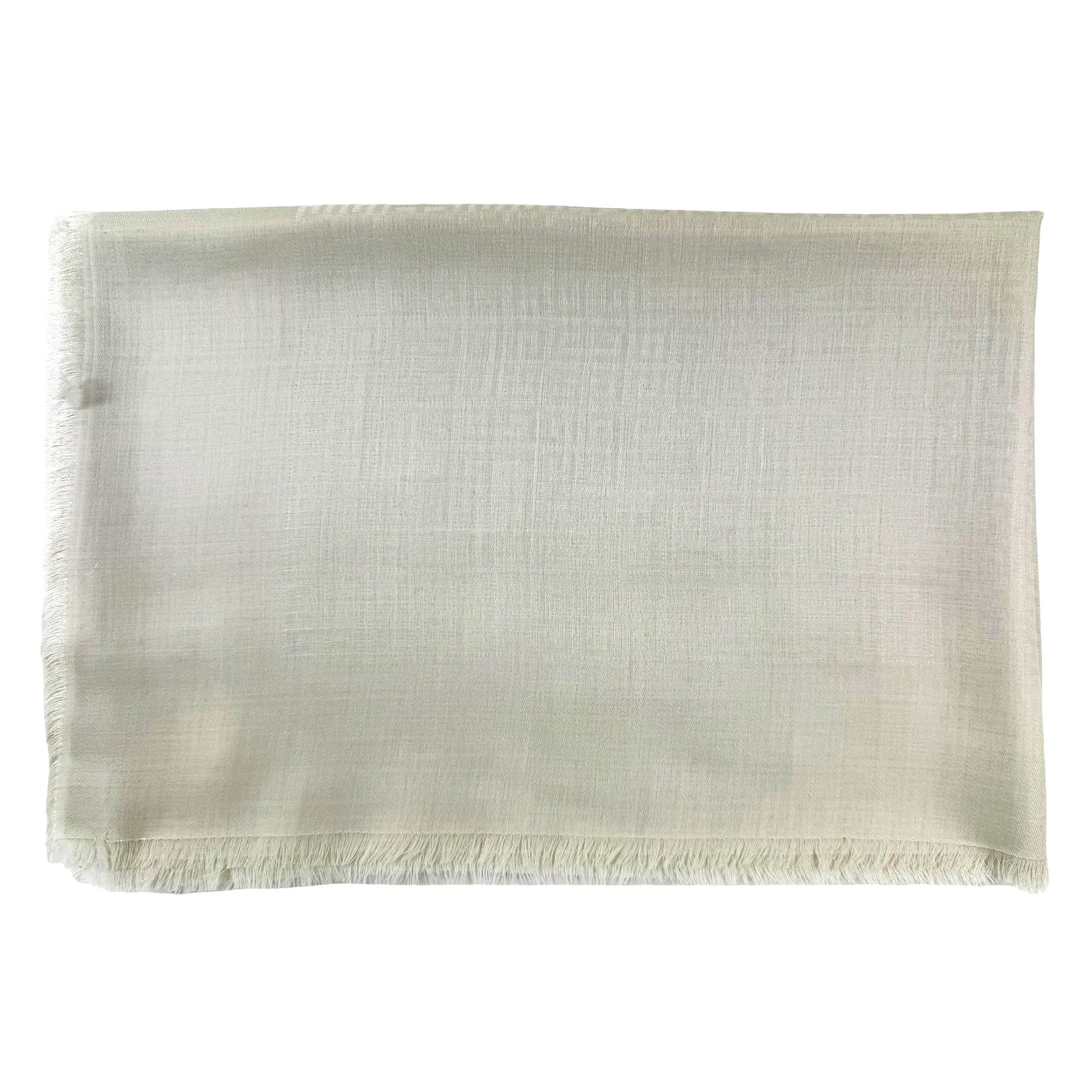 Givenchy Cashmere Scarf Beige 4G Allover - Extra Large 55 Inch Square Wrap SALE
