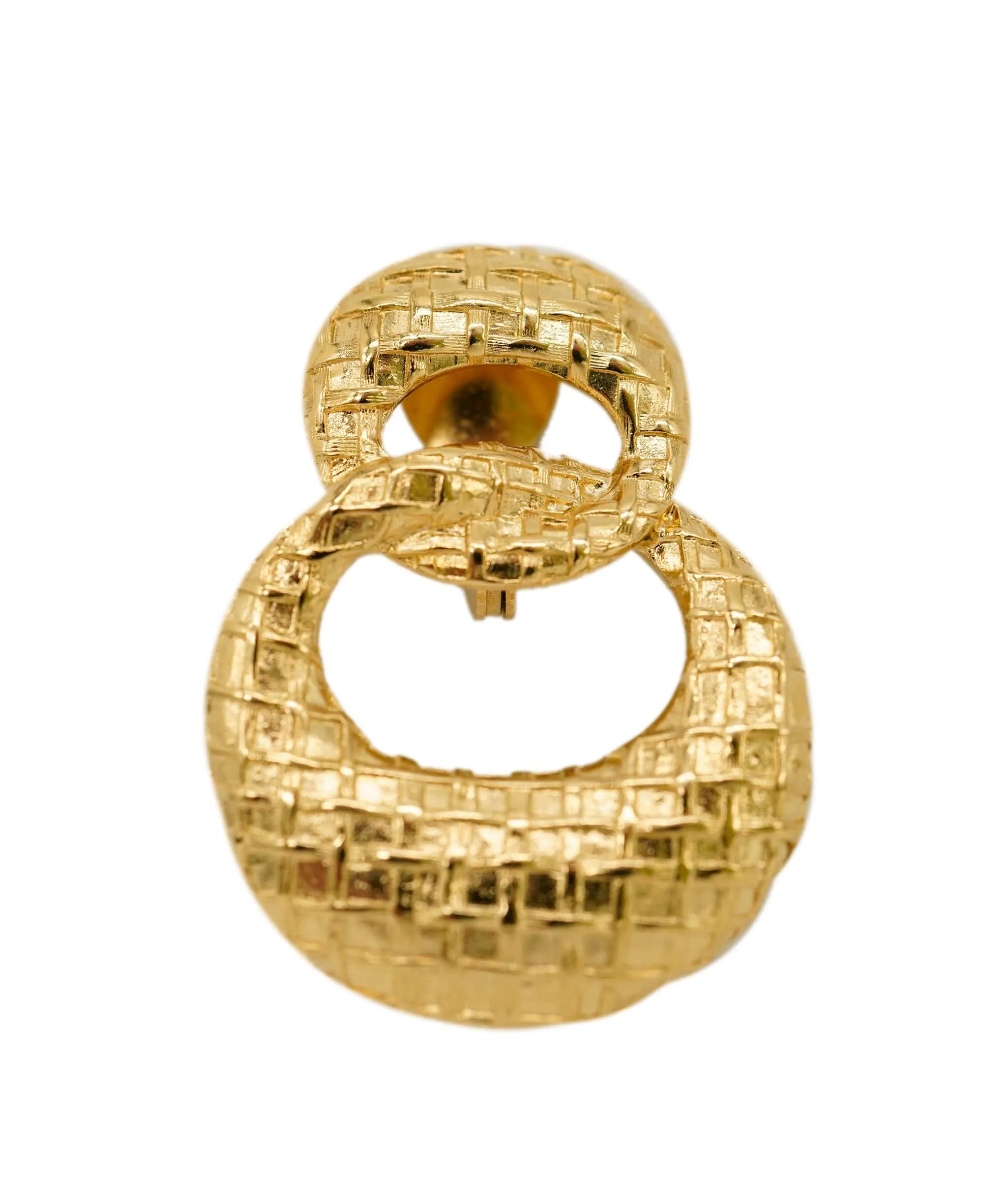 Givenchy gold door knocker quilted clips AEL1137