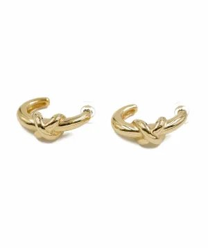 Givenchy half moon cross stitch studs, with tag AEL1103