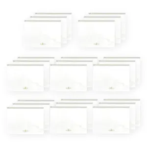Gray Zip 'n' Keep Pouches Bundle (24 pcs)