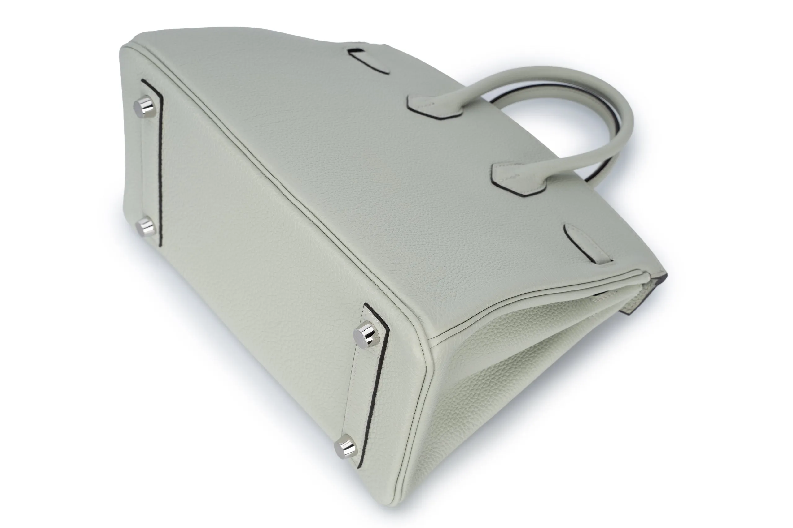 Hermès Birkin 25 Togo Gris Neve PHW