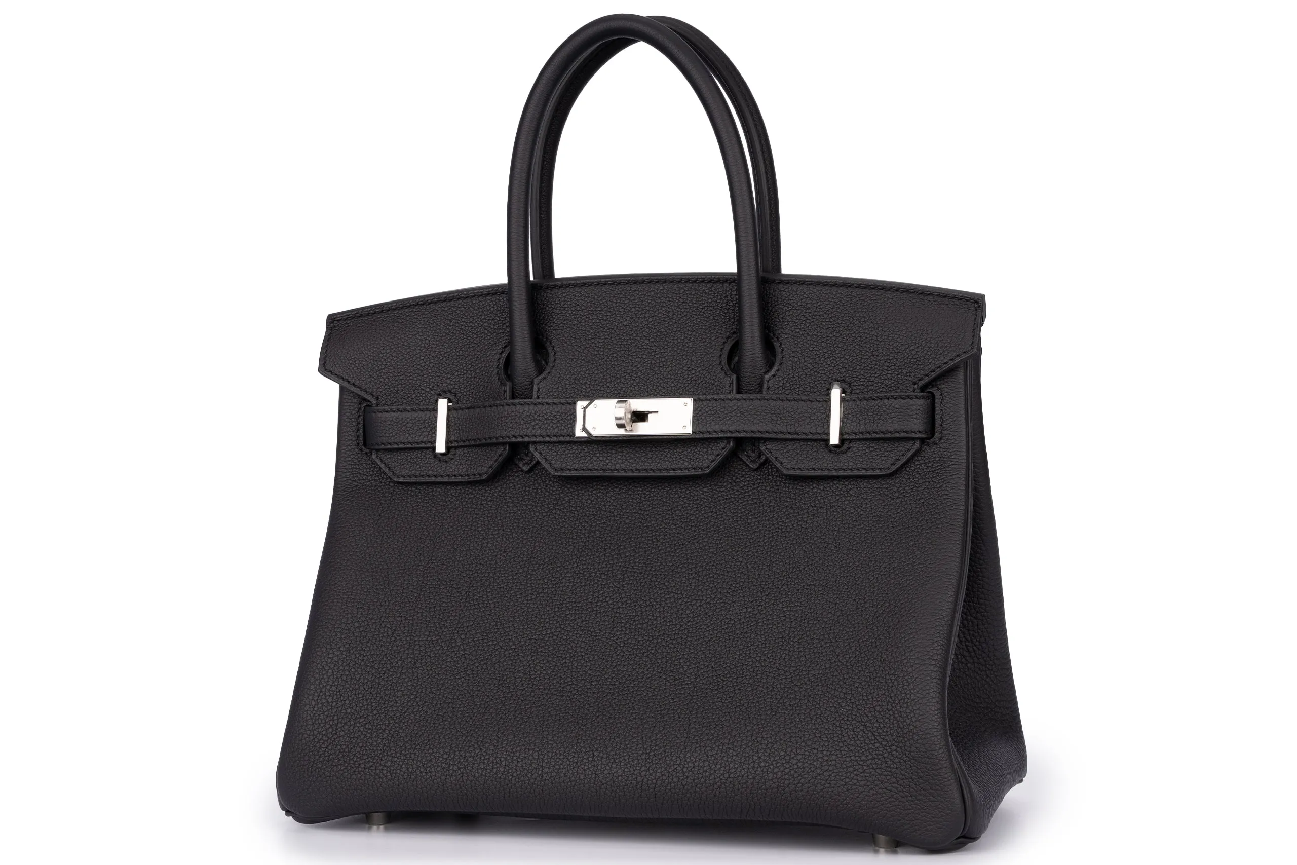 Hermès Birkin 30 Retourne Togo Black Palladium Hardware