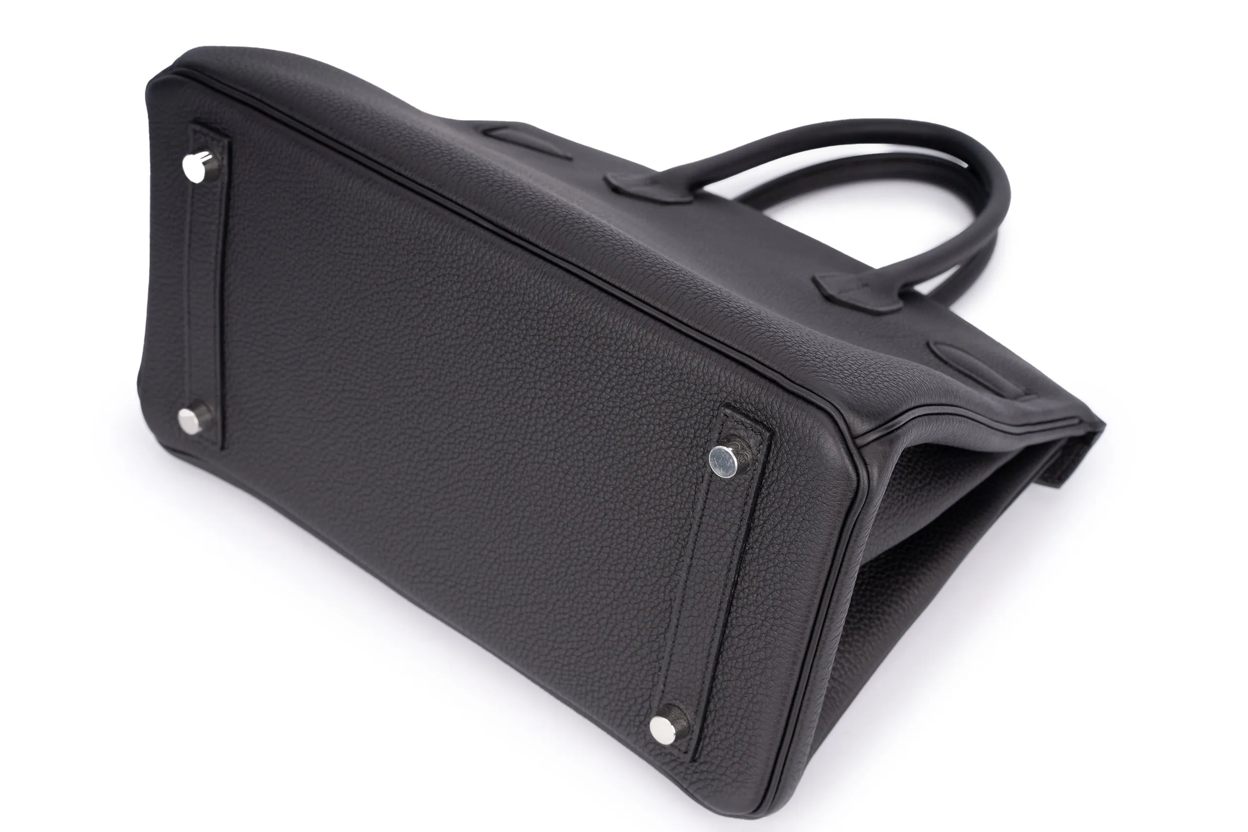 Hermès Birkin 30 Retourne Togo Black Palladium Hardware