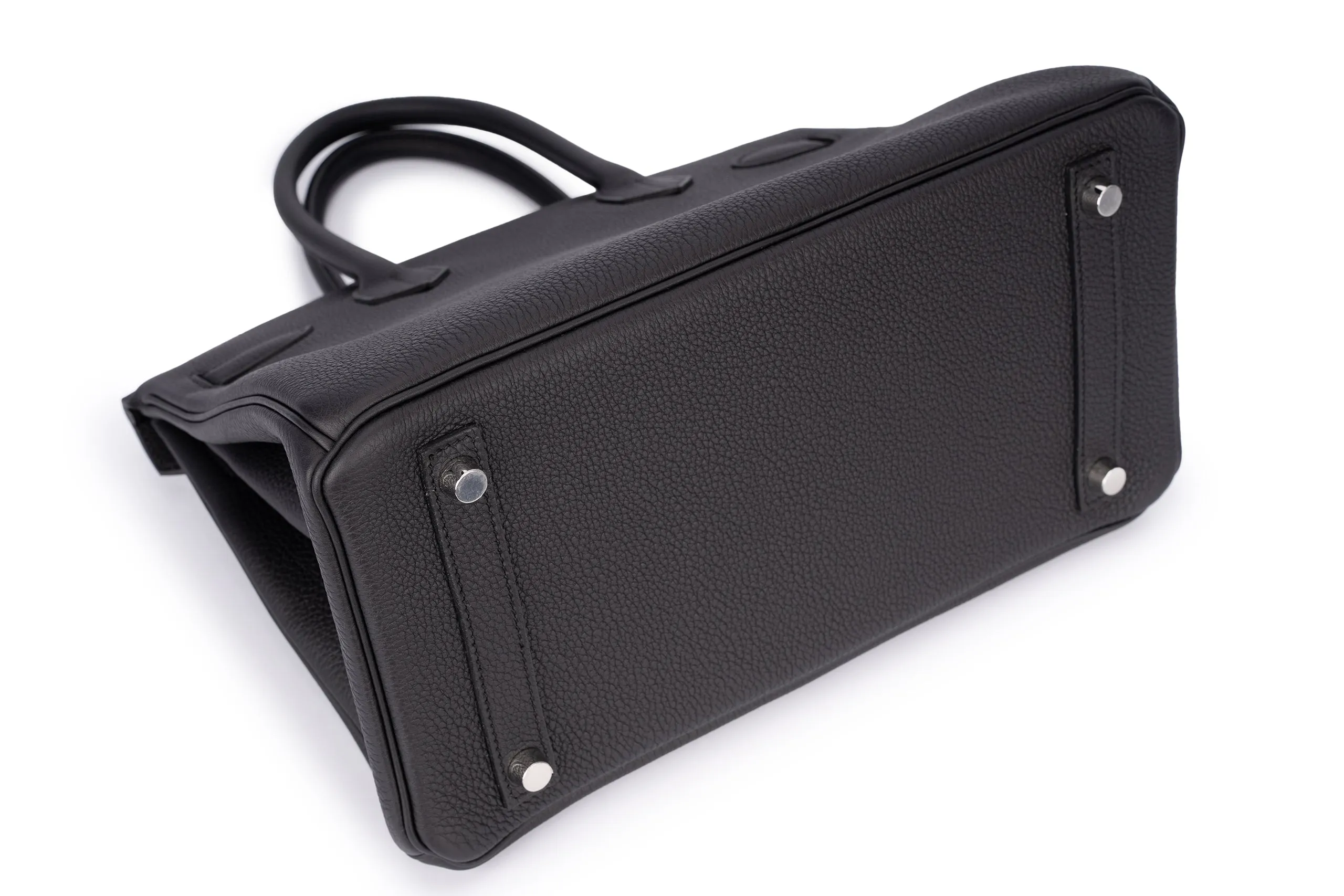 Hermès Birkin 30 Retourne Togo Black Palladium Hardware