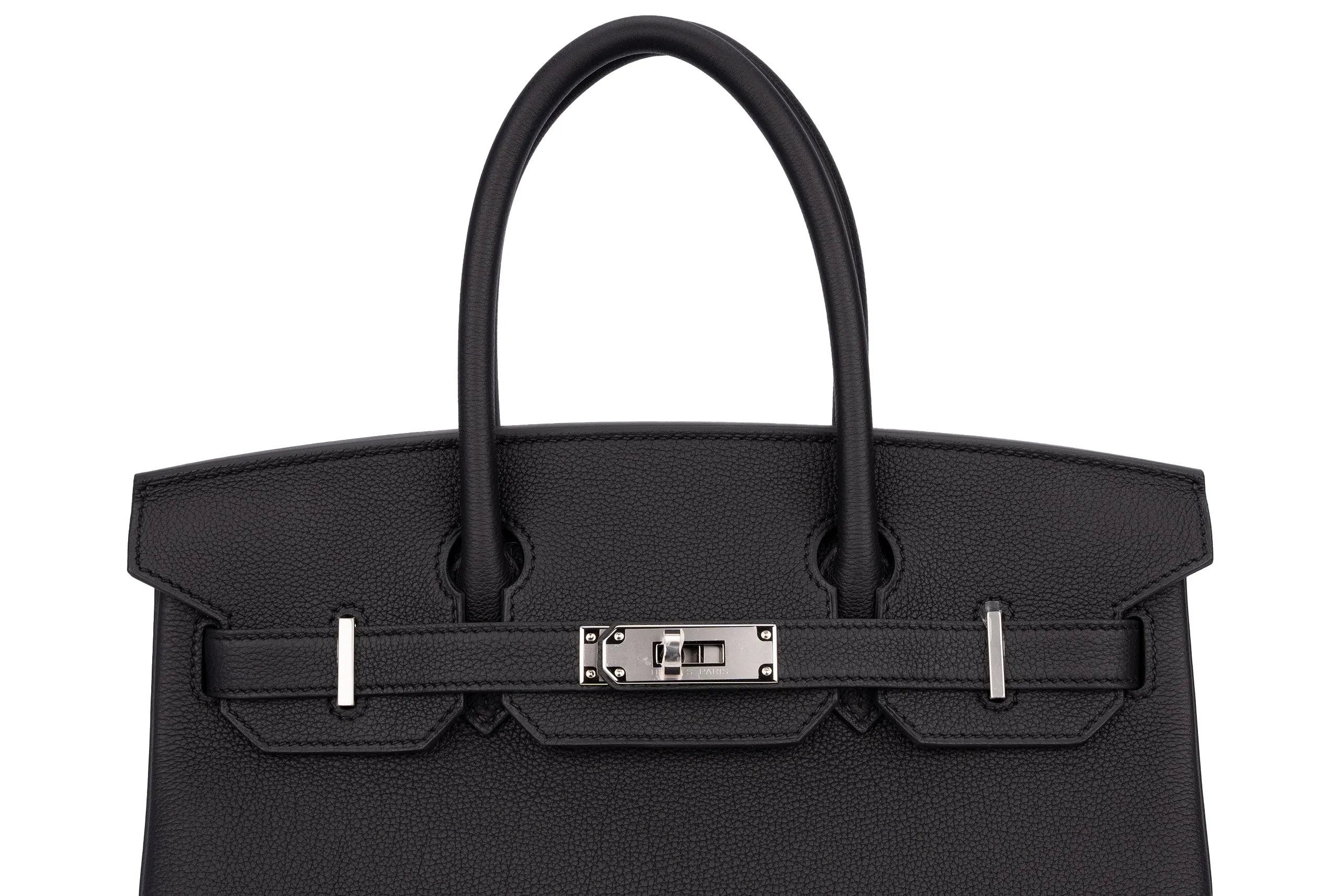 Hermès Birkin 30 Retourne Togo Black Palladium Hardware