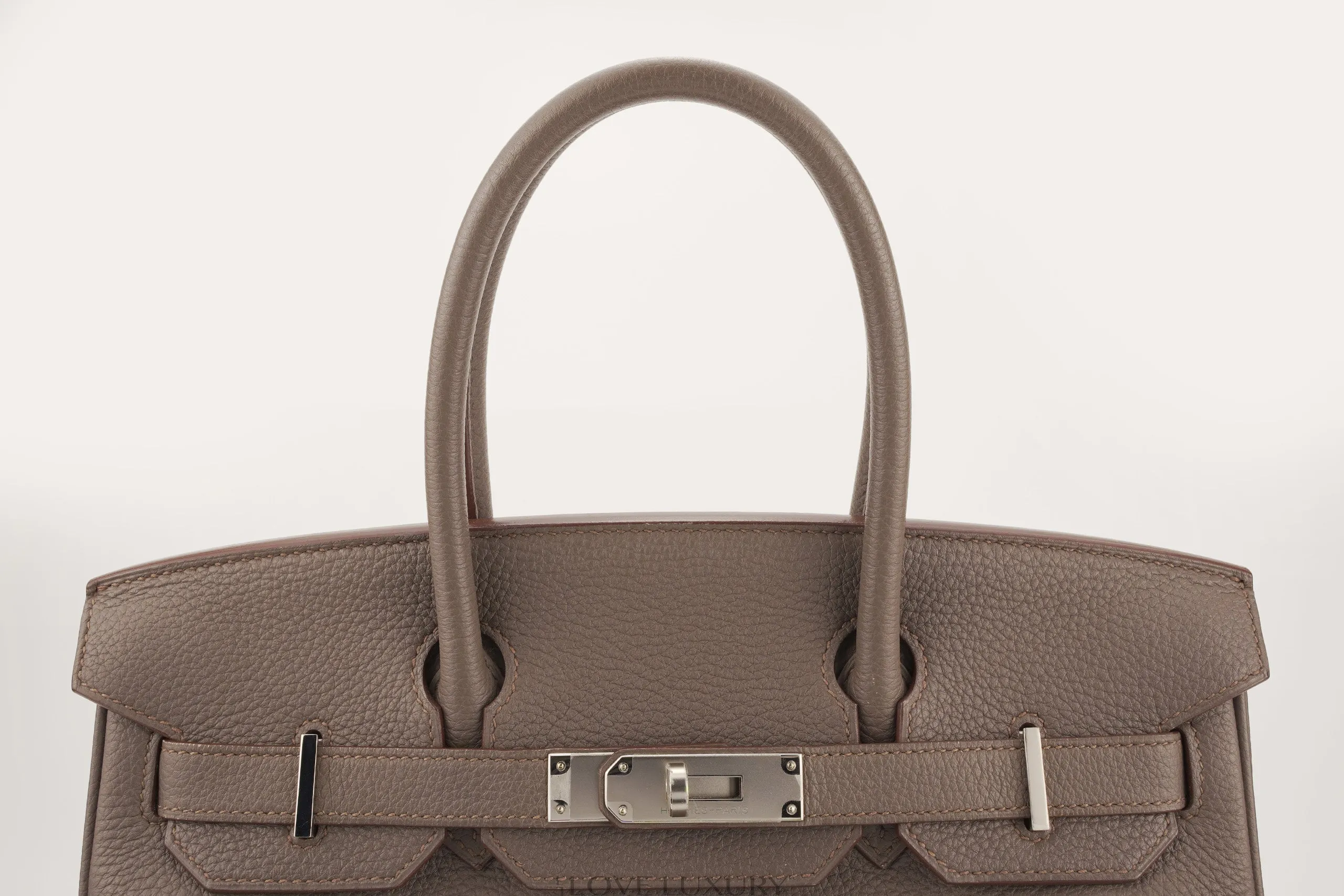 Hermès Birkin 30 Togo Gris Etain PHW