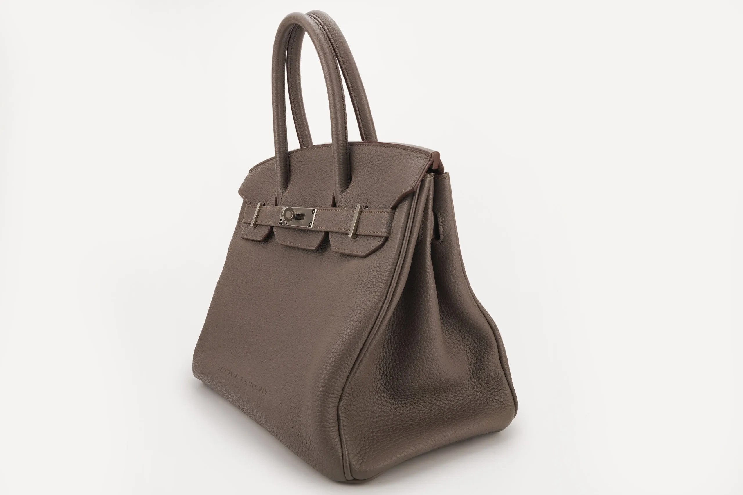 Hermès Birkin 30 Togo Gris Etain PHW