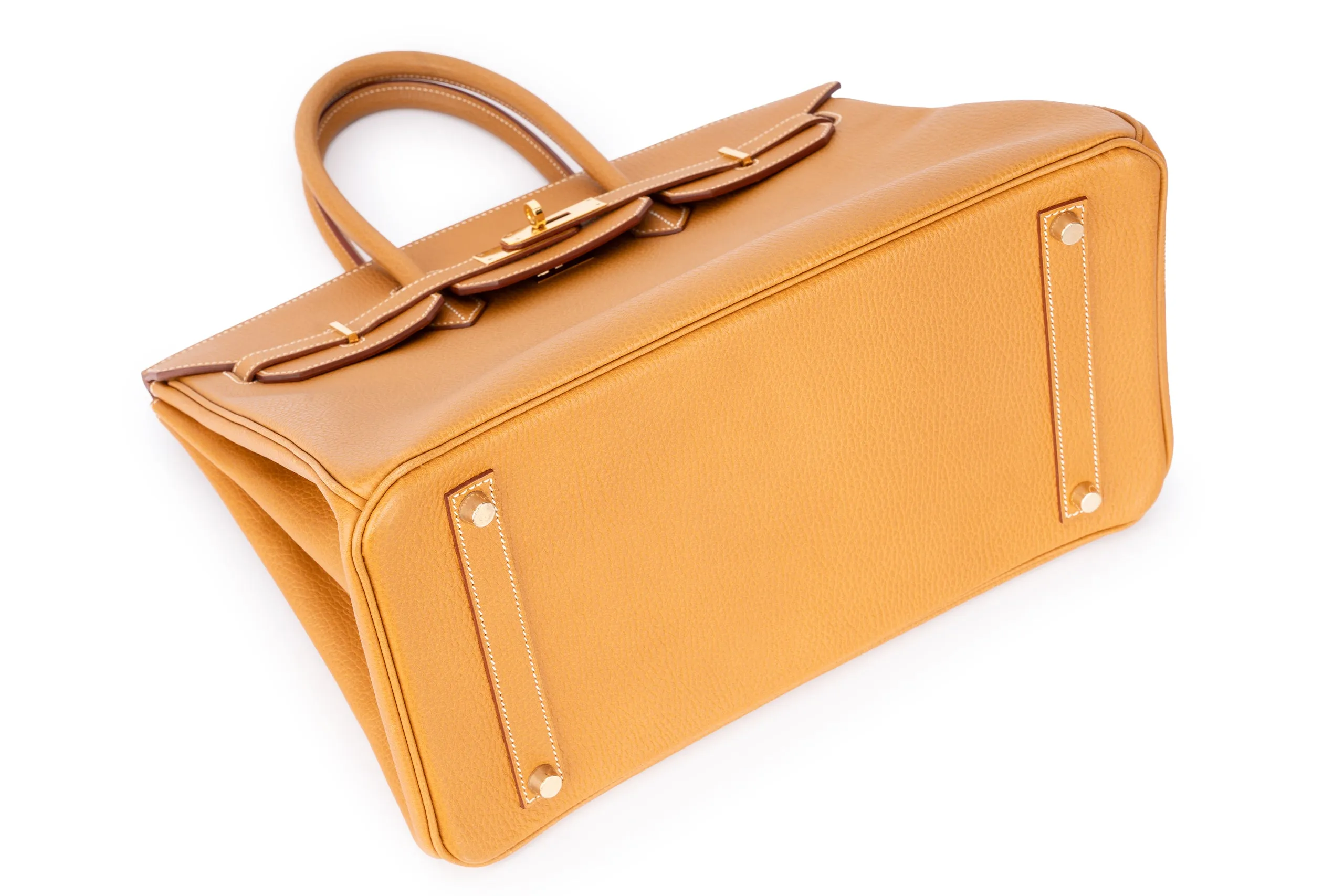 Hermès Birkin 35 Retourne Togo Gold GHW