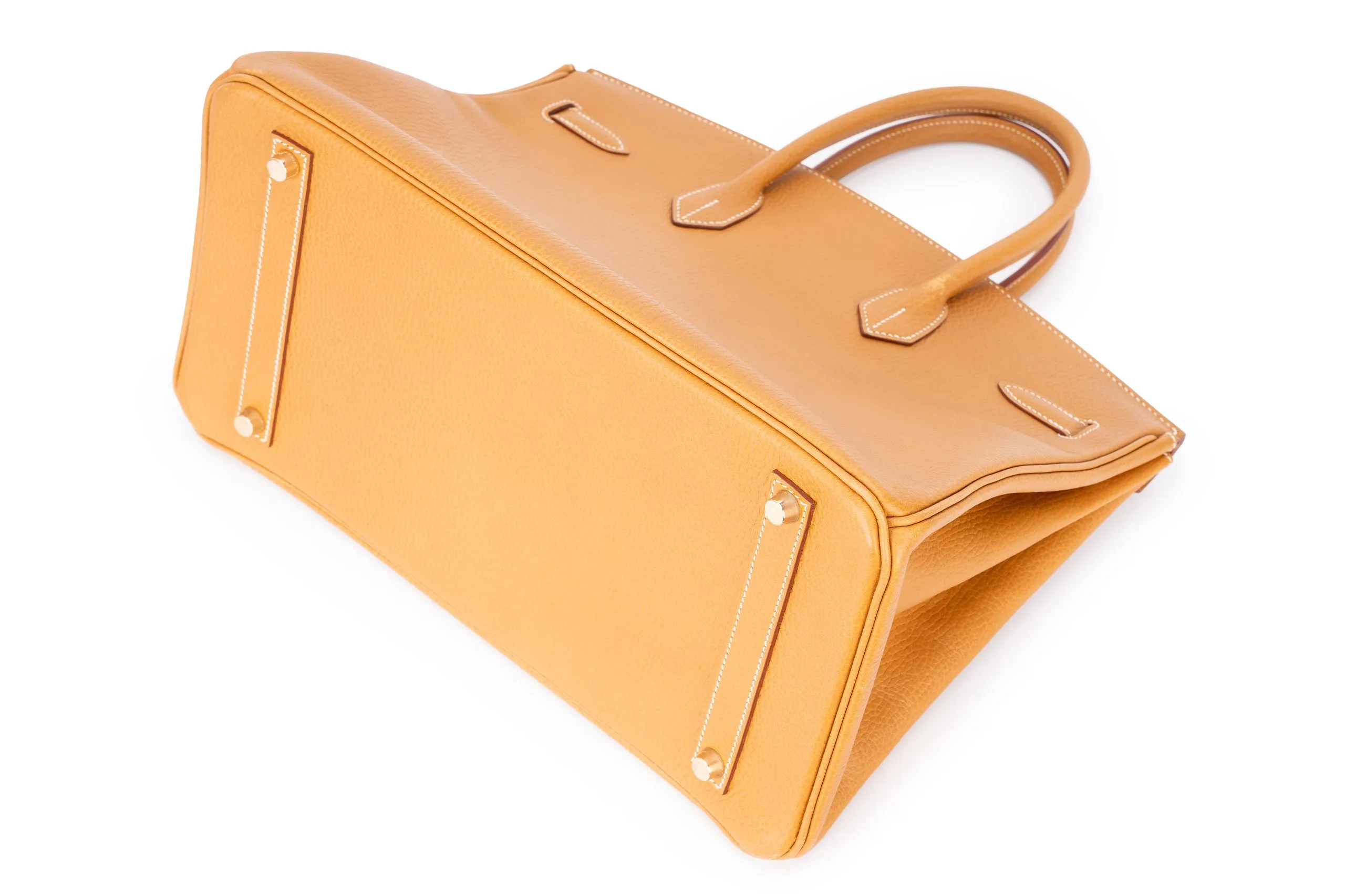 Hermès Birkin 35 Retourne Togo Gold GHW